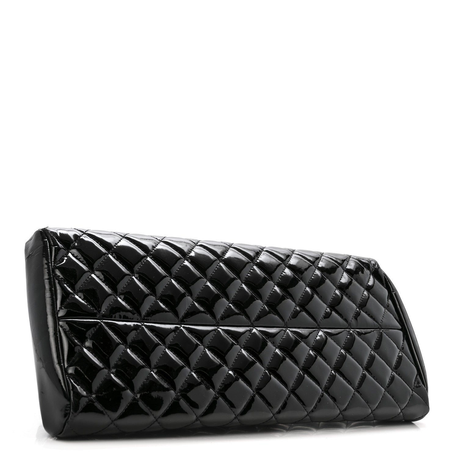 Patent Quilted Medium Just Mademoiselle Black