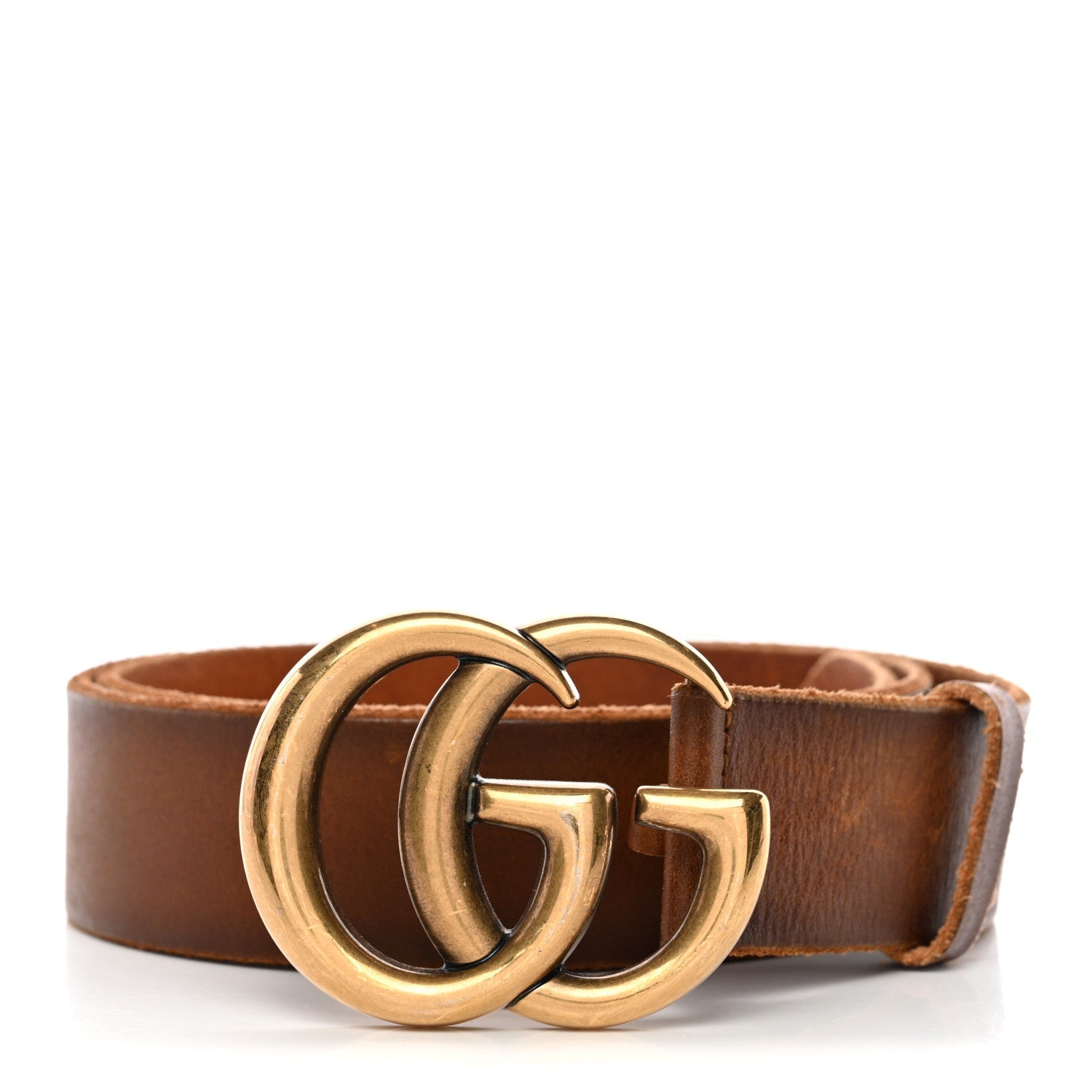 Faded Calfskin Double G 40mm Belt 85 34 Cuir