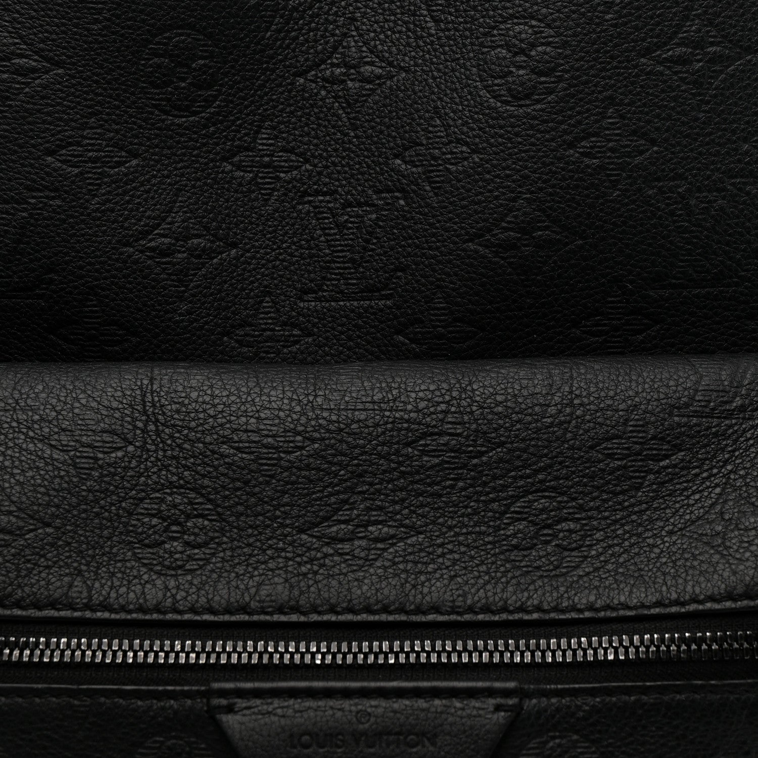 Calfskin Monogram Shadow Discovery Backpack Black