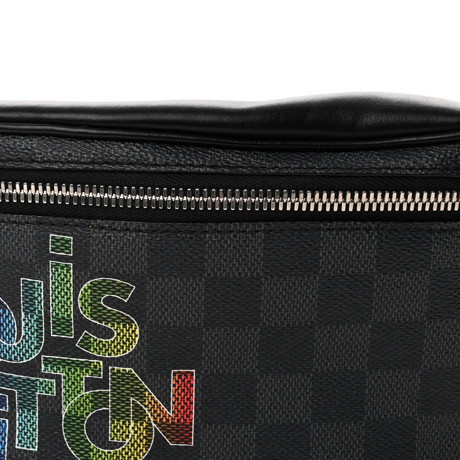 Damier Graphite Bumbag Yellow