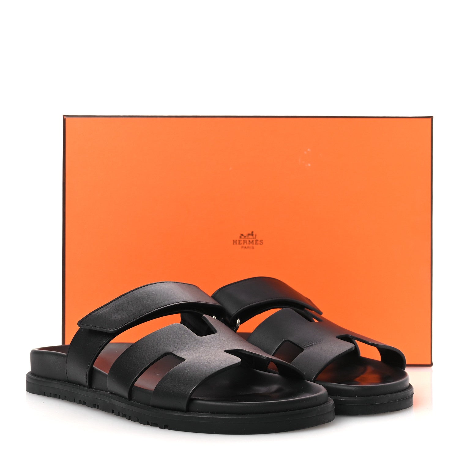Calfskin Womens Chypre Sandals 38 Black