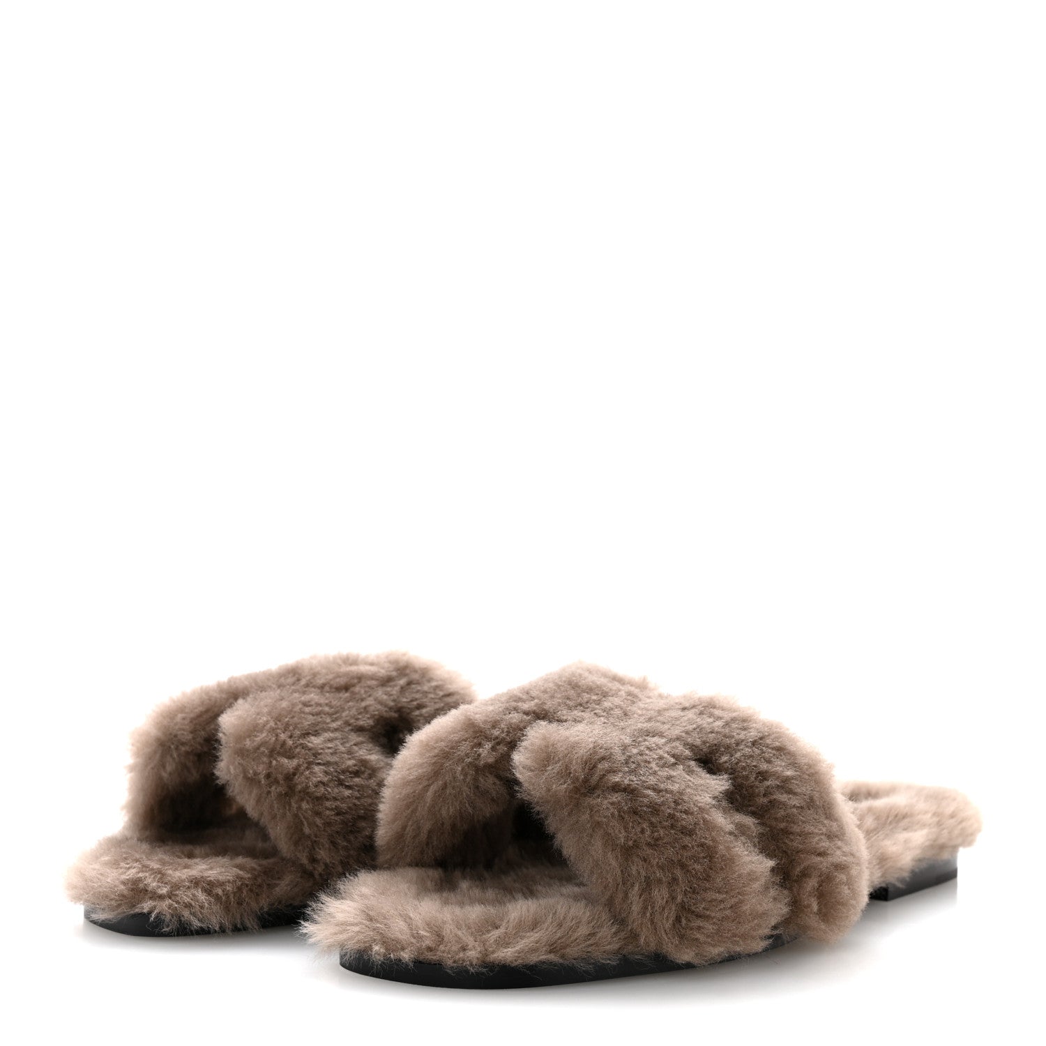 Woolskin Oran Sandals 40 Etoupe