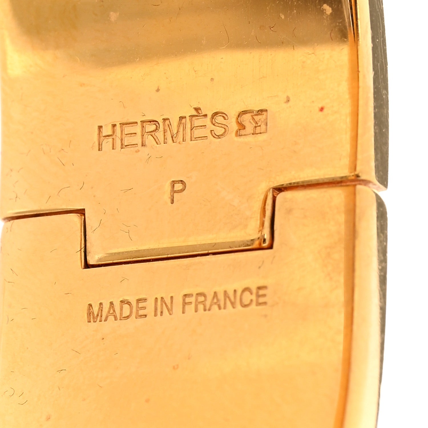 Enamel Wide Clic Clac H Bracelet PM Black