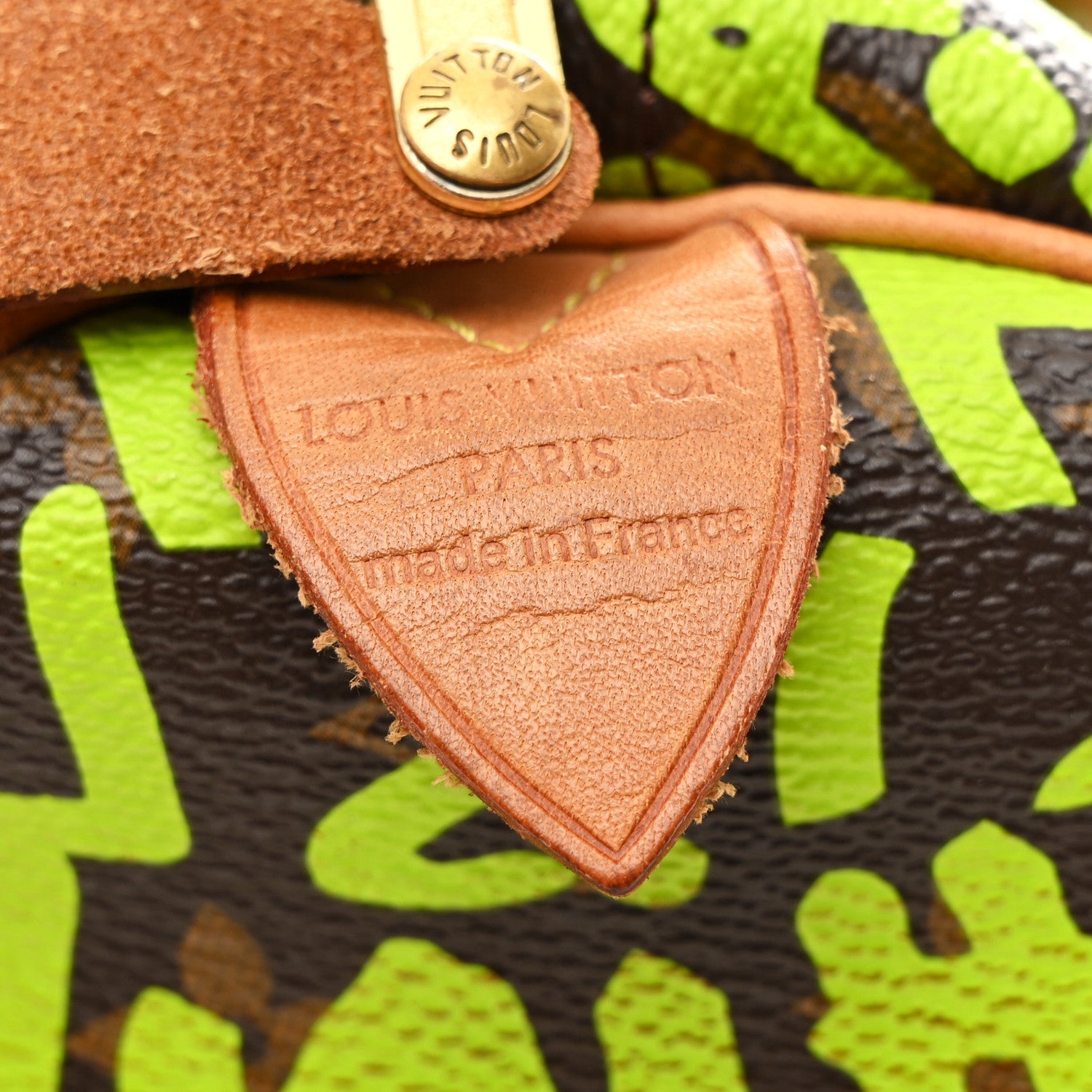 Monogram Graffiti Speedy 30 Green