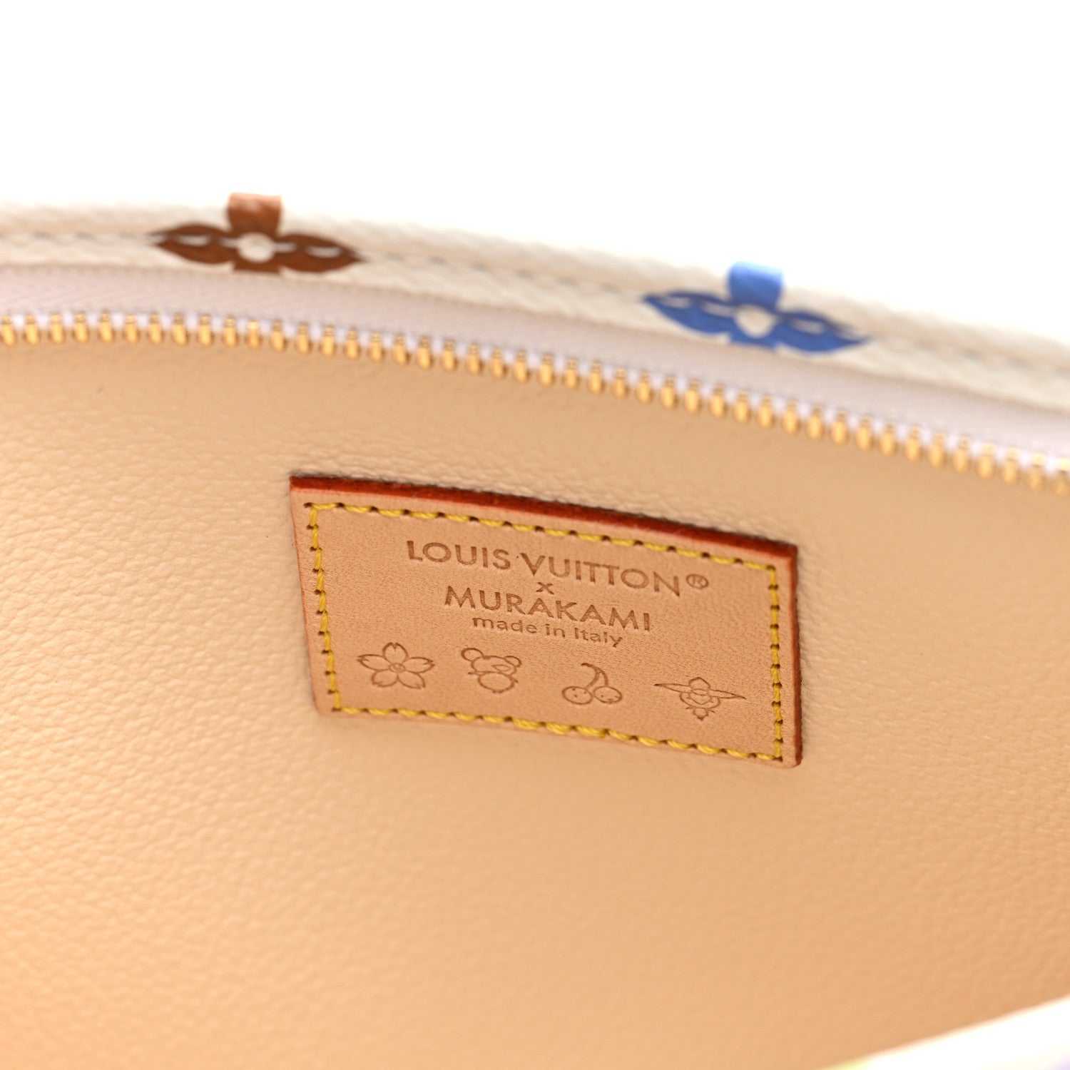 LV X TM Monogram Multicolor Toiletry Pouch 19 White