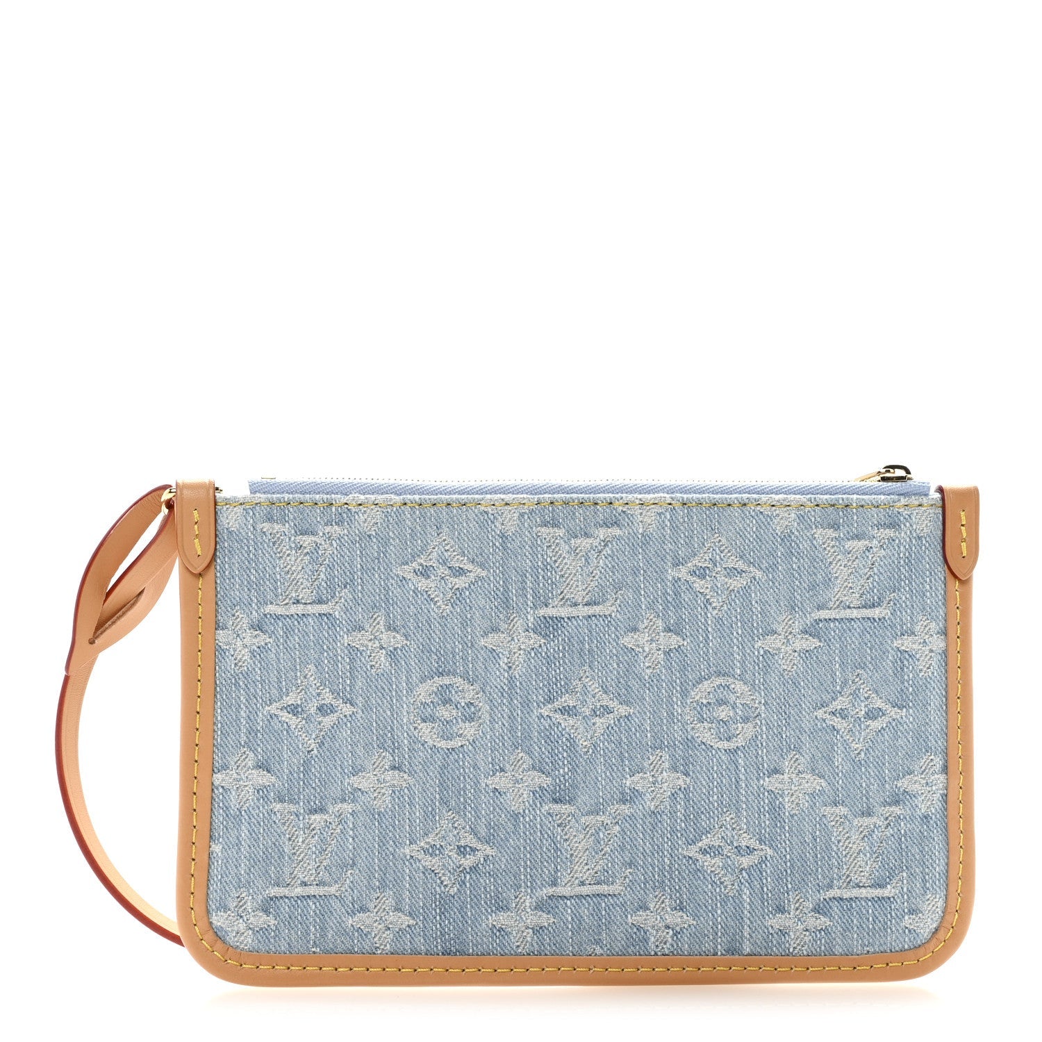Monogram Denim CarryAll PM Pochette Sky Blue