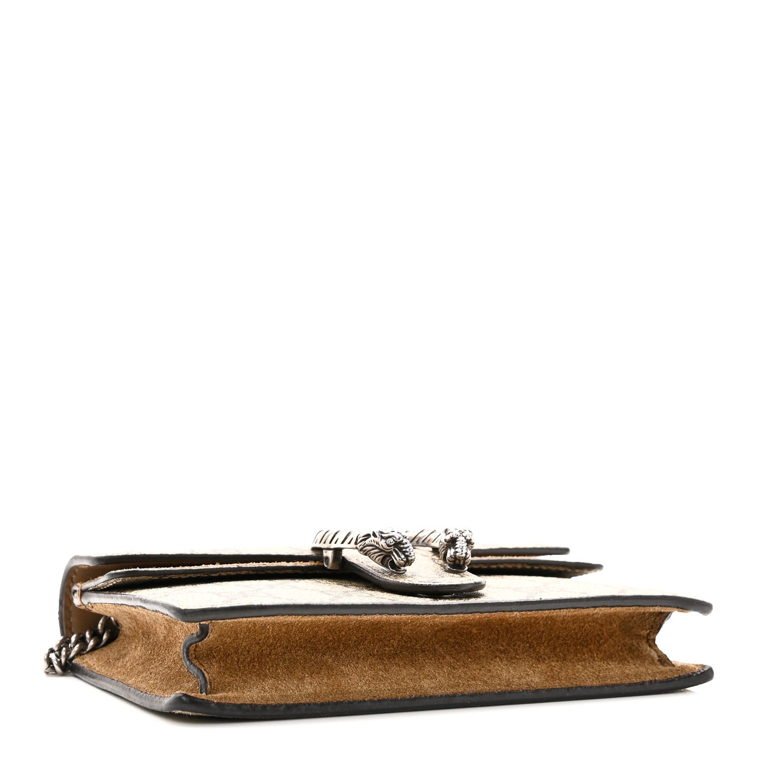 GG Supreme Monogram Super Mini Dionysus Shoulder Bag Taupe