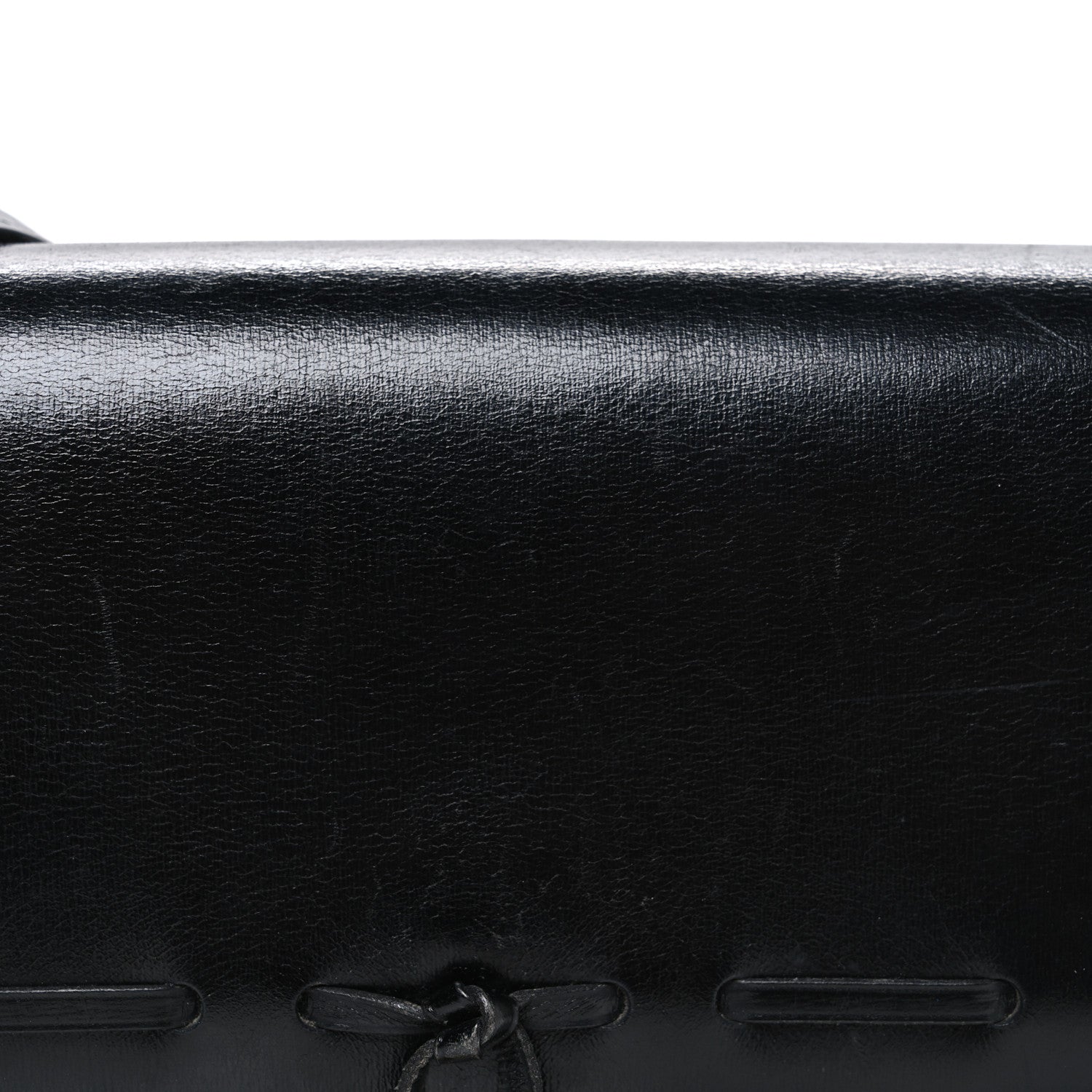 Box Tassel Shoulder Bag Black
