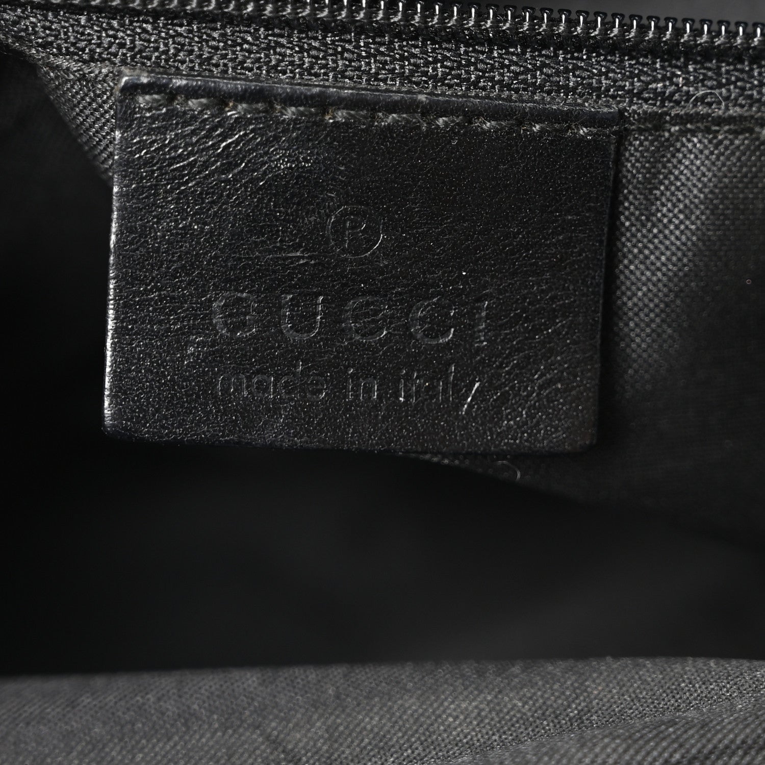 Nylon Monogram Backpack Black