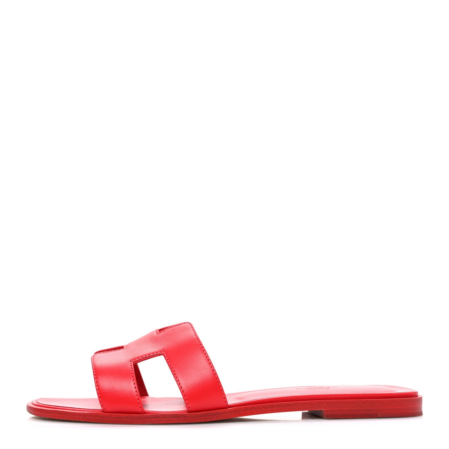 Calfskin Oran Sandals 41 Rouge Bali