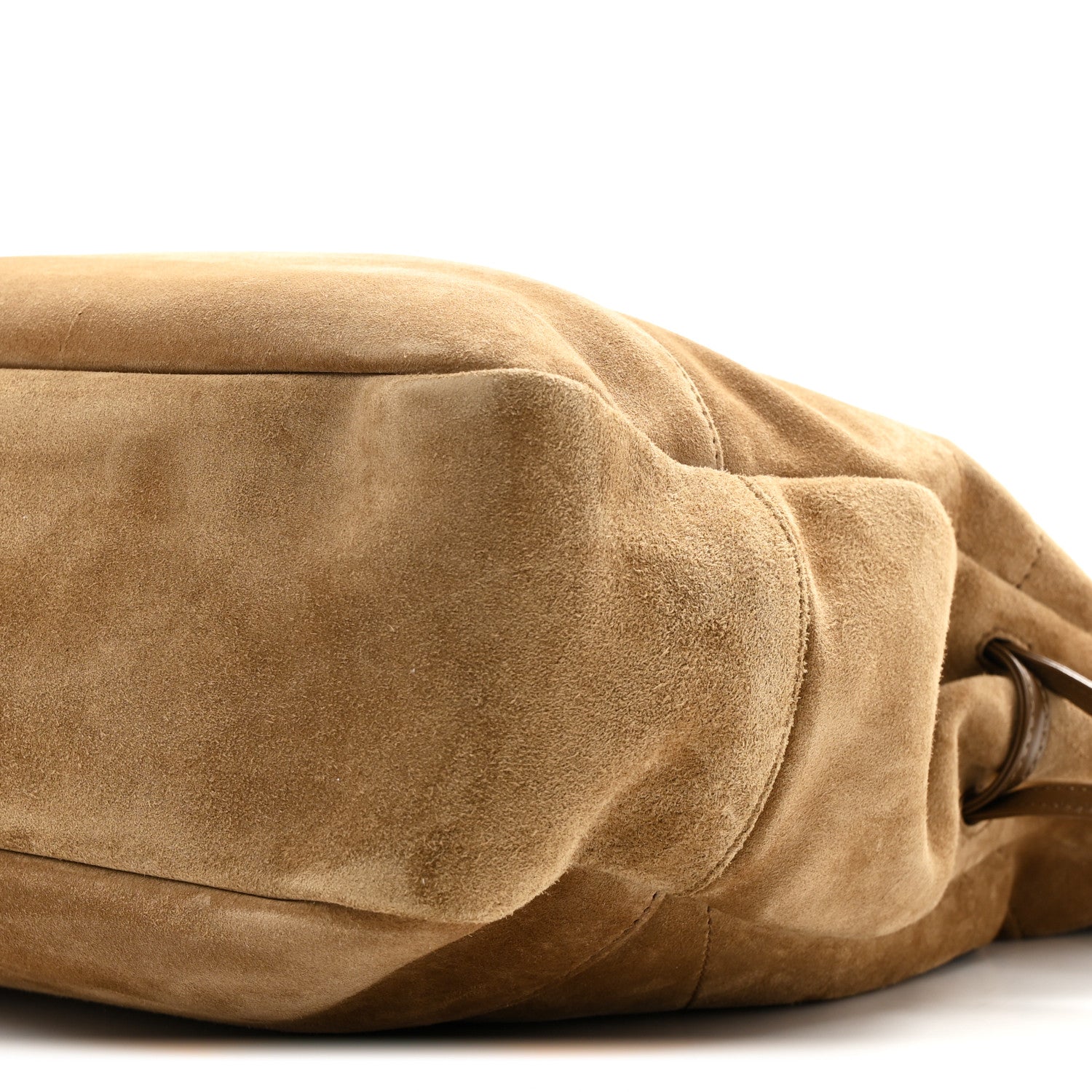 Suede Jamie Medium Shopping Tote Golden Leaf