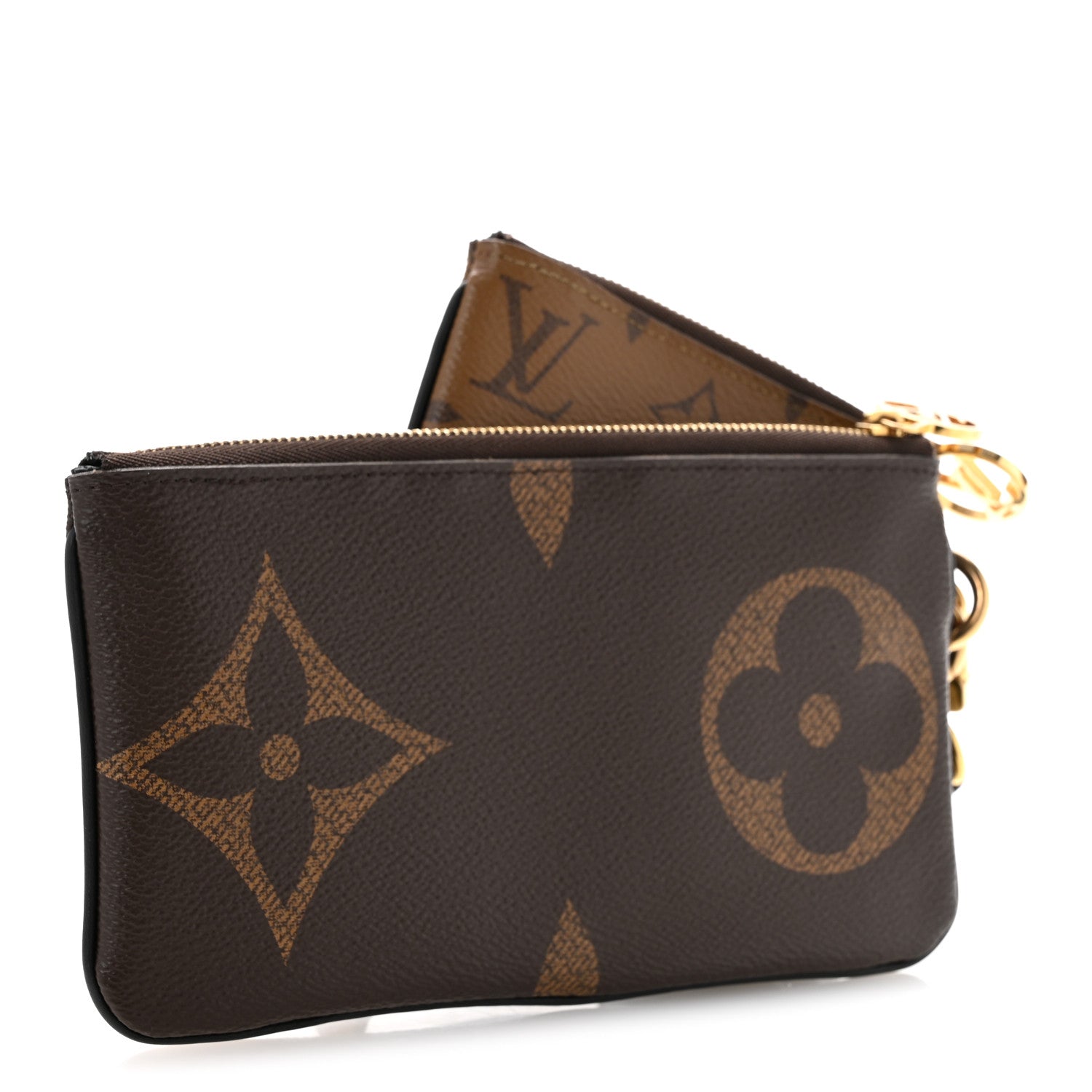 Reverse Monogram Giant Trio Pouch