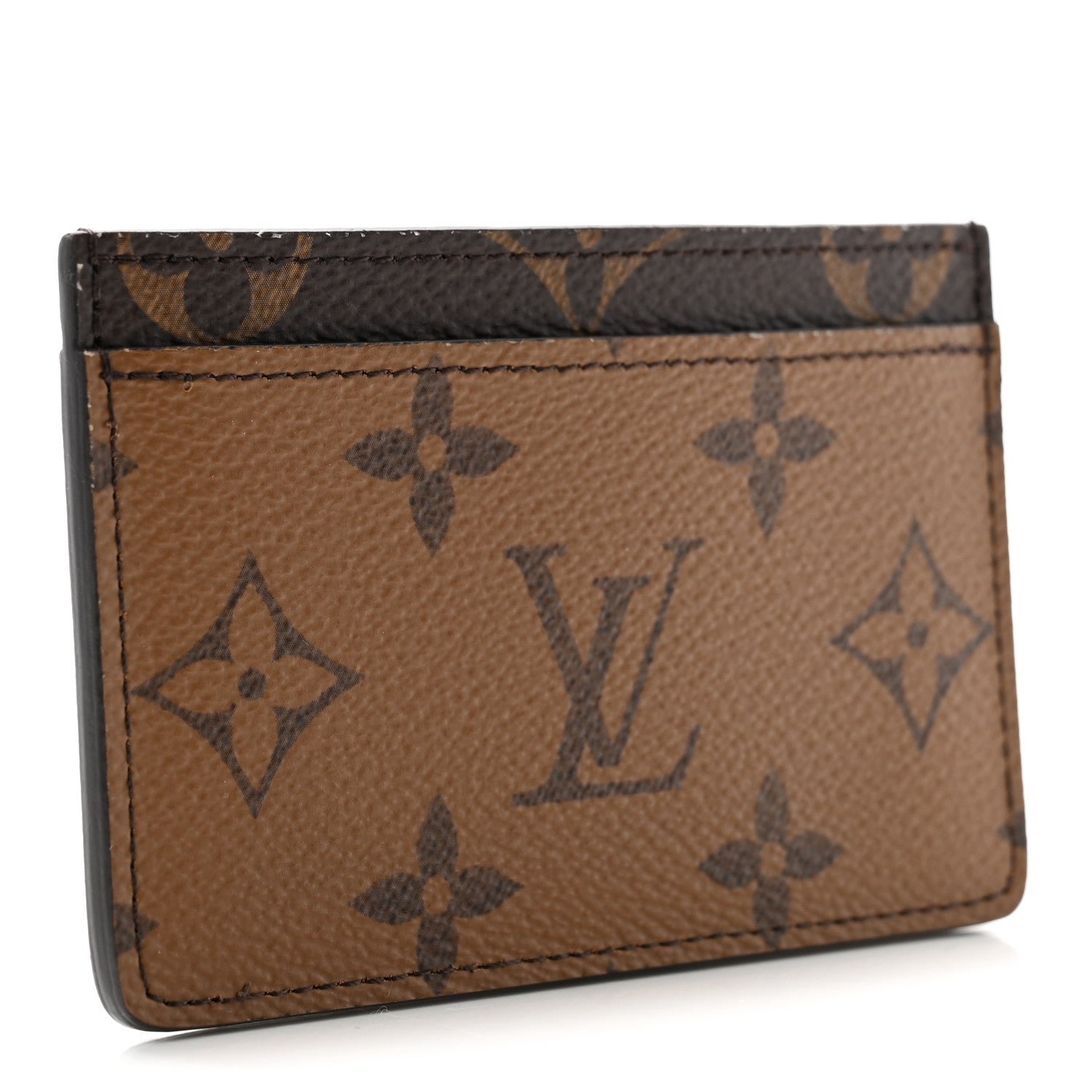 Reverse Monogram Card Holder
