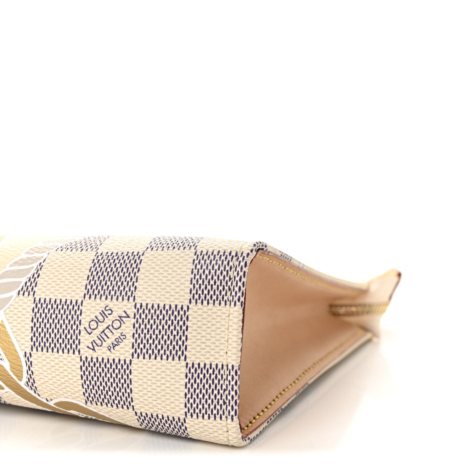 Damier Azur Nautical Toiletry Pouch On Chain