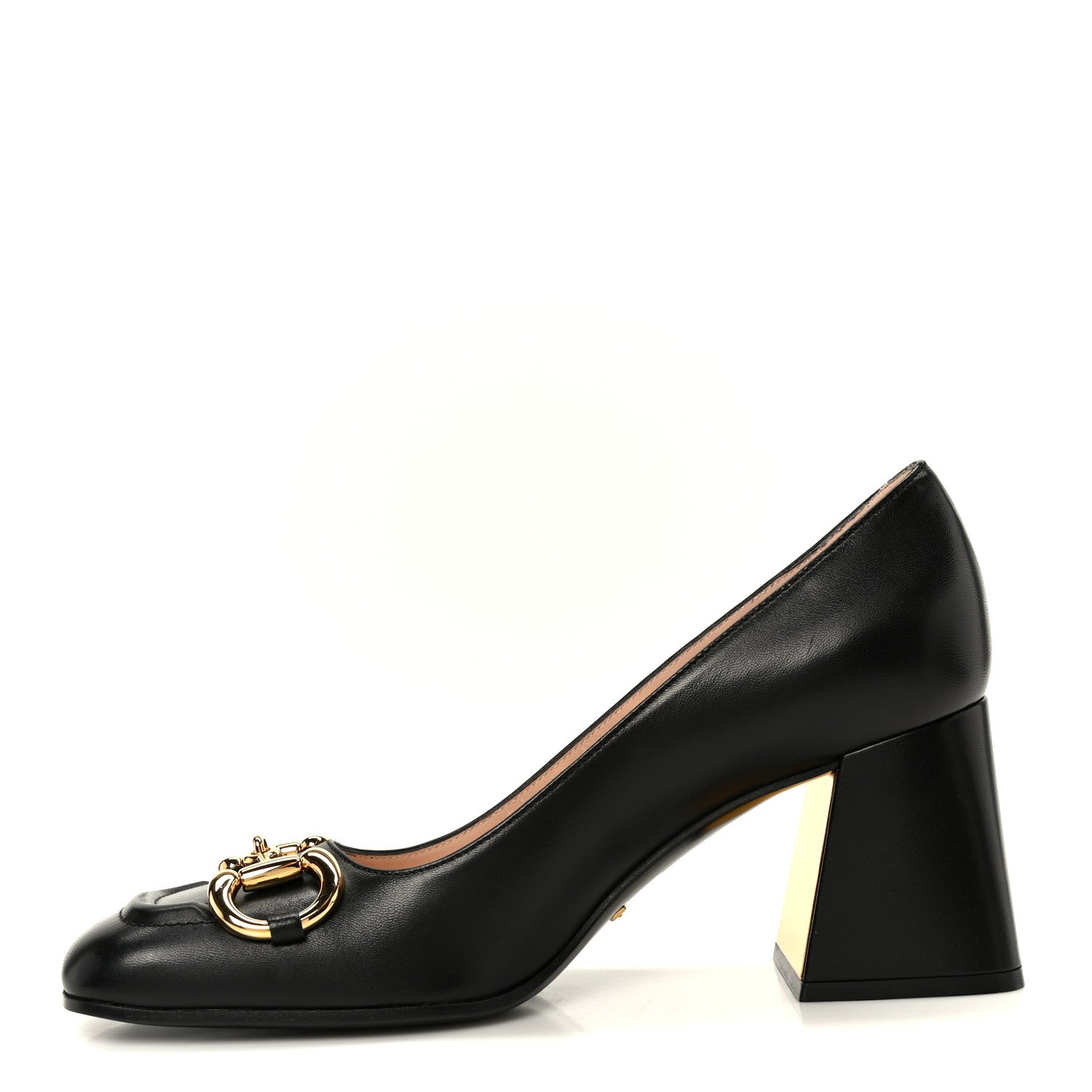 Malaga Kid Horsebit 75mm Pumps 38 Black