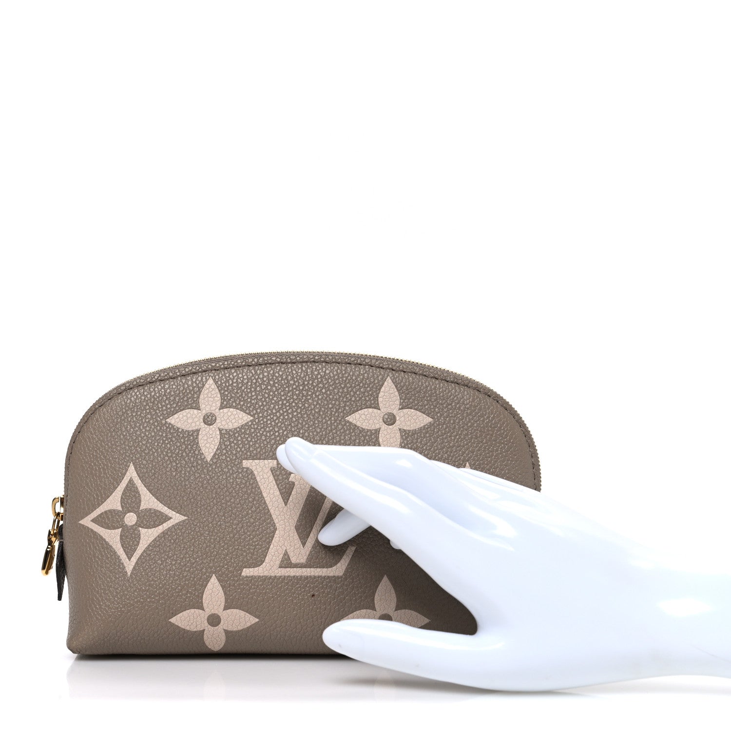 Empreinte Monogram Giant Cosmetic Pouch PM Tourterelle Crème