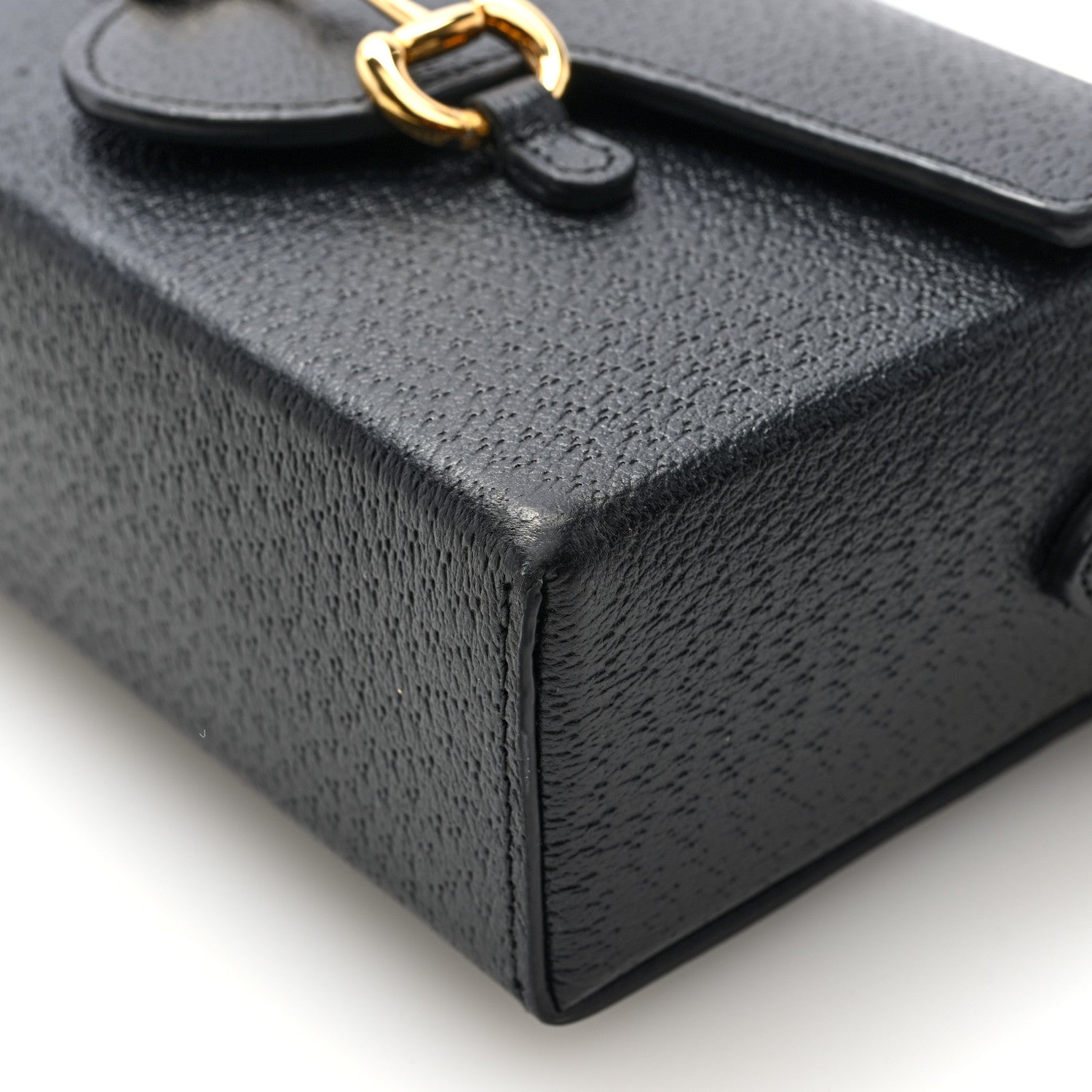 Calfskin Horsebit 1955 Shoulder Bag Black