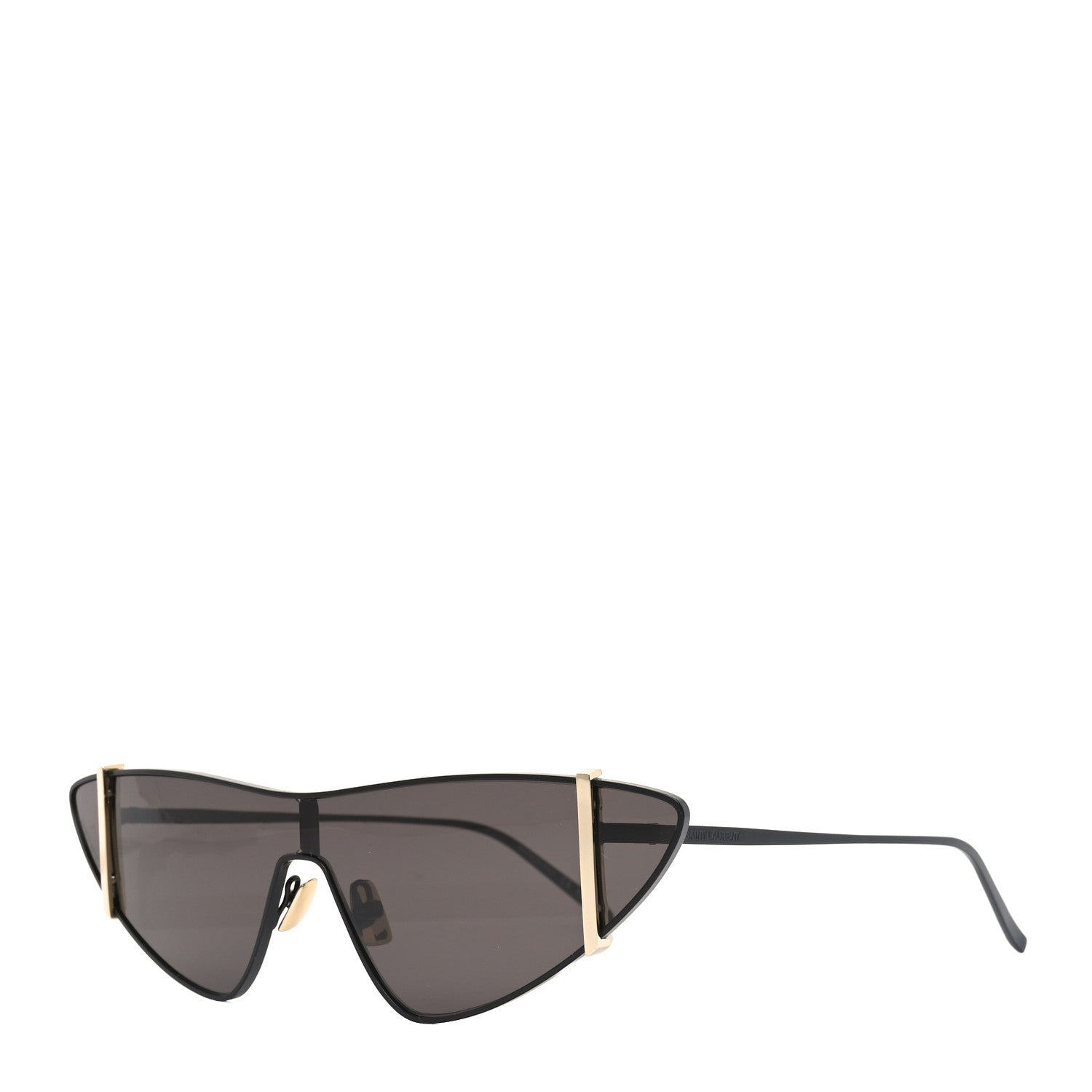 Metal Cat Eye SL536 Sunglasses Black