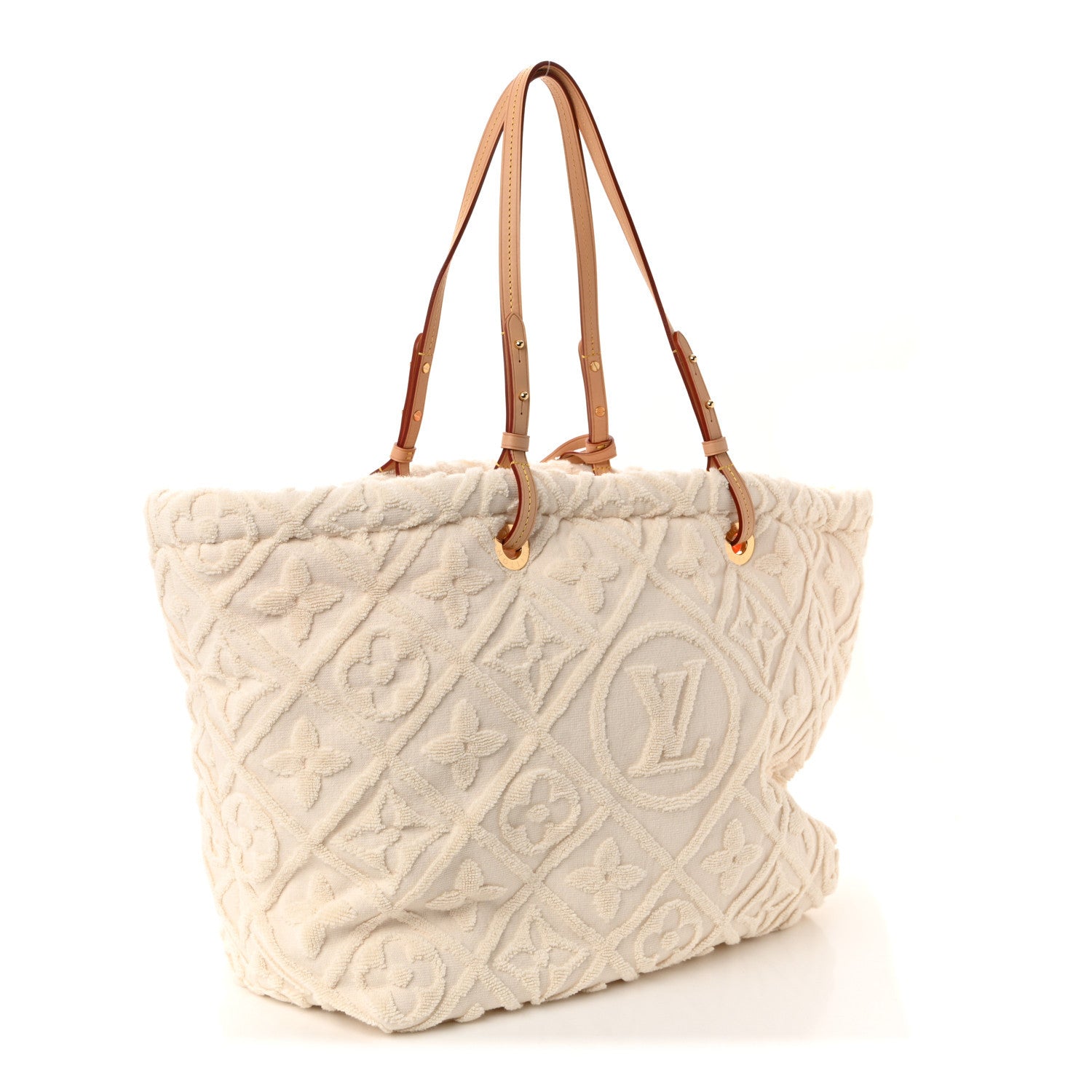 Terrycloth Monogram LVacation Tote Coco
