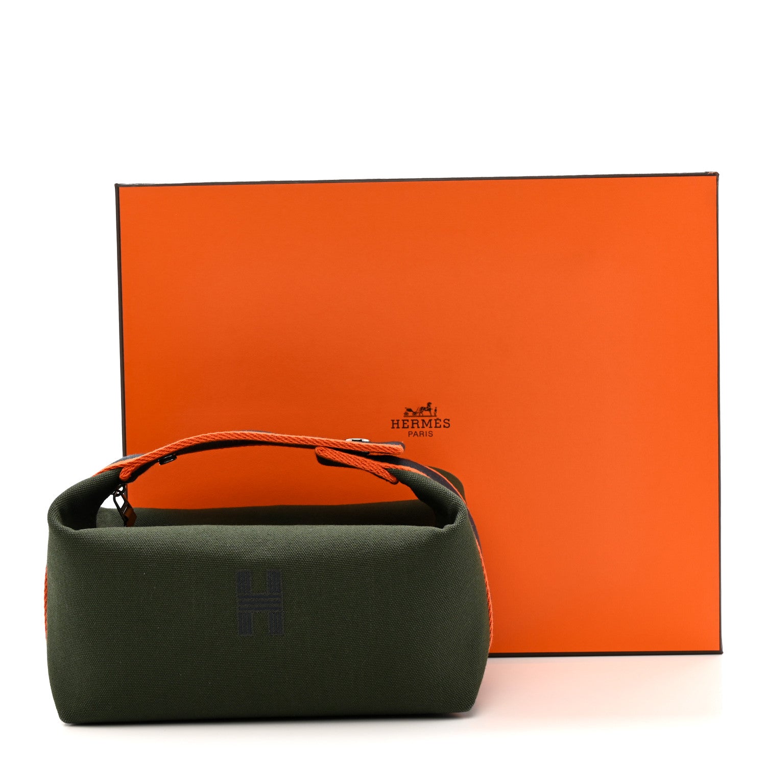 Canvas Small Bride-A-Brac Pouch Vert Foret