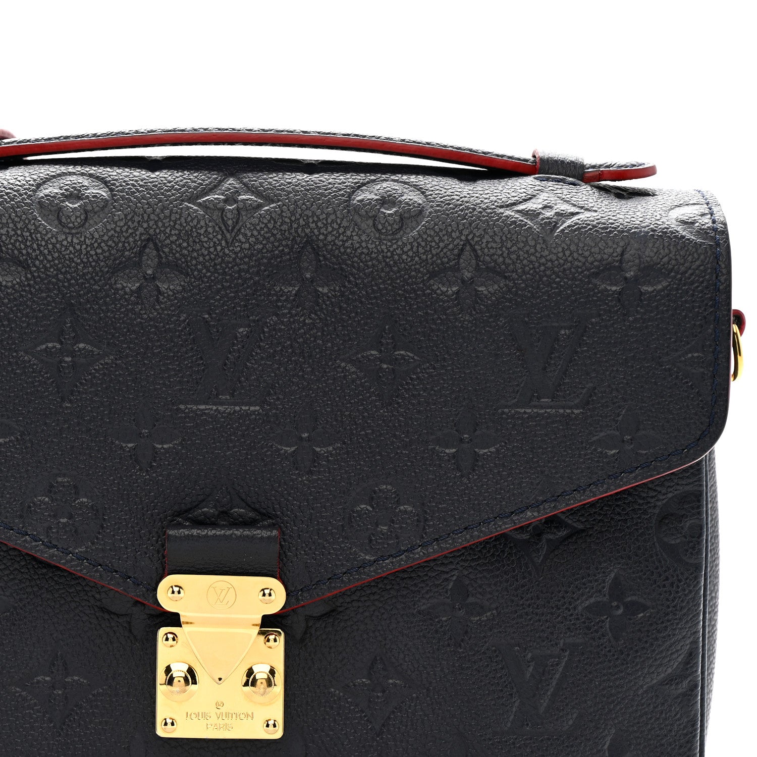 Empreinte Pochette Metis Marine Rouge
