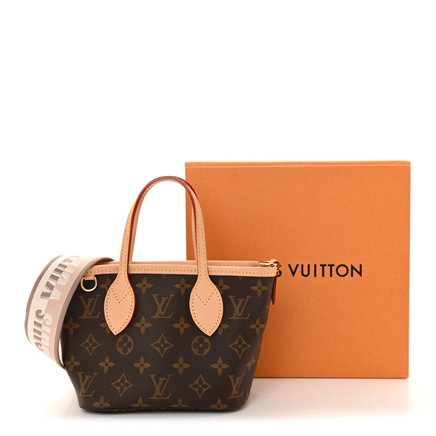 Monogram Neverfull BB Beige