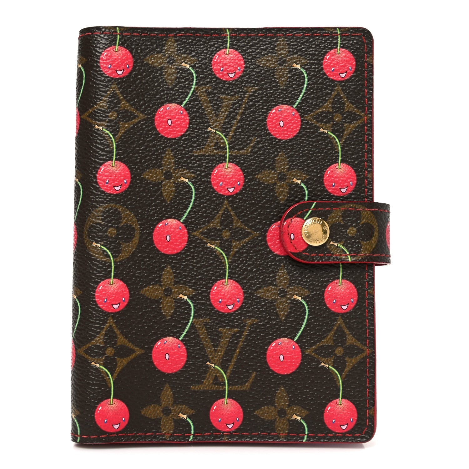 Monogram Cerises Small Ring Agenda Cover