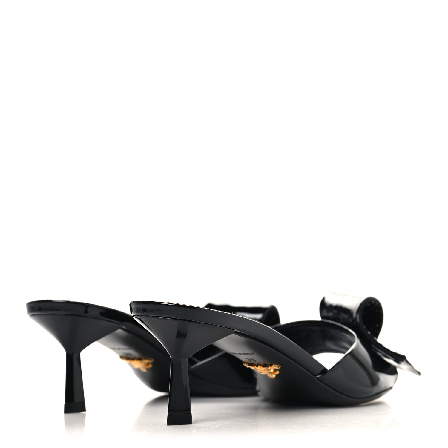 Vernice Crystal Bow Pumps 39 Black