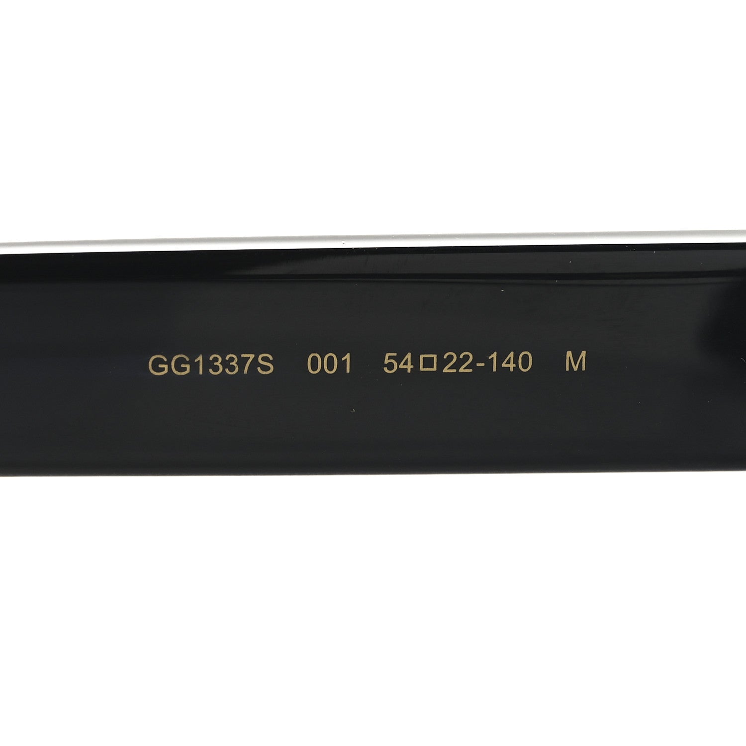 Acetate Square Frame Sunglasses GG1337S Black