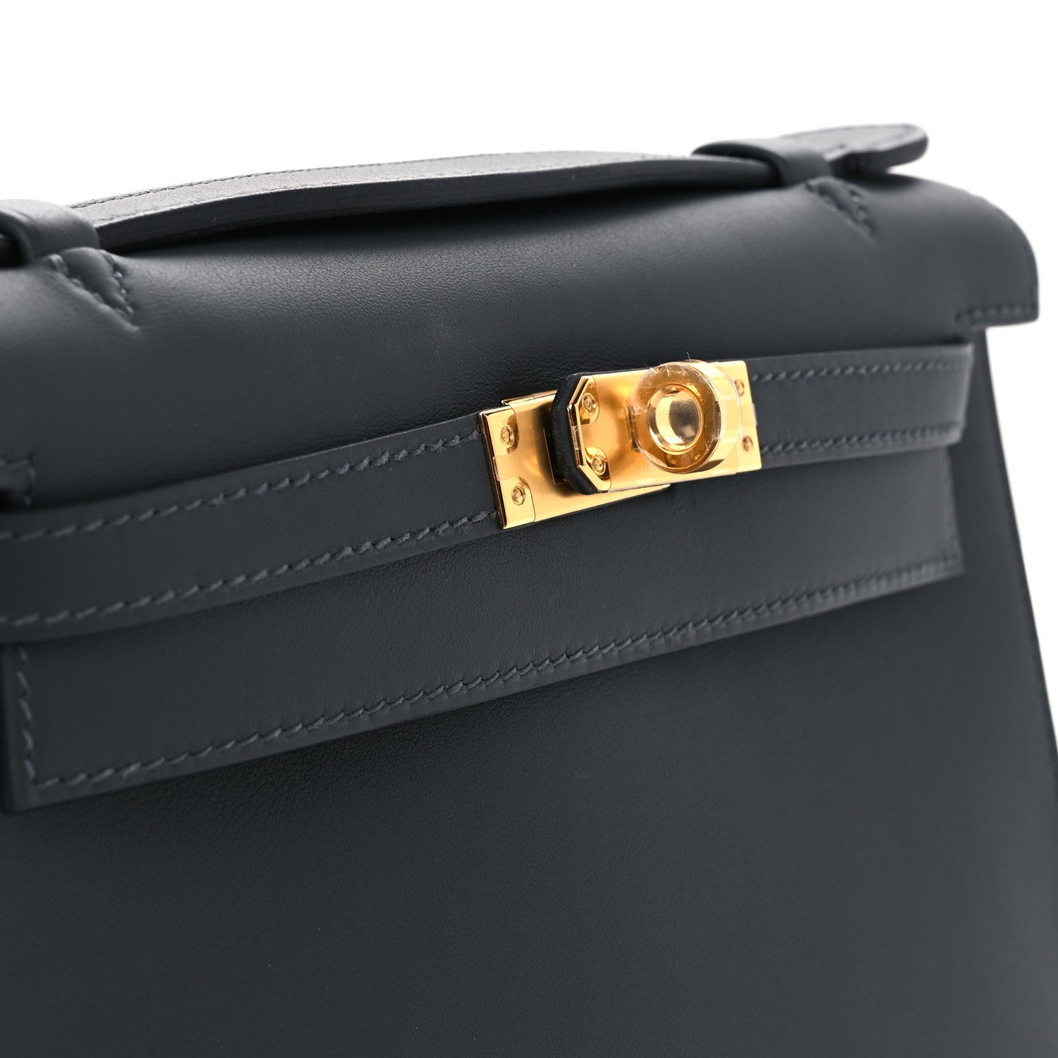 Swift Kelly Pochette Clutch Ardoise