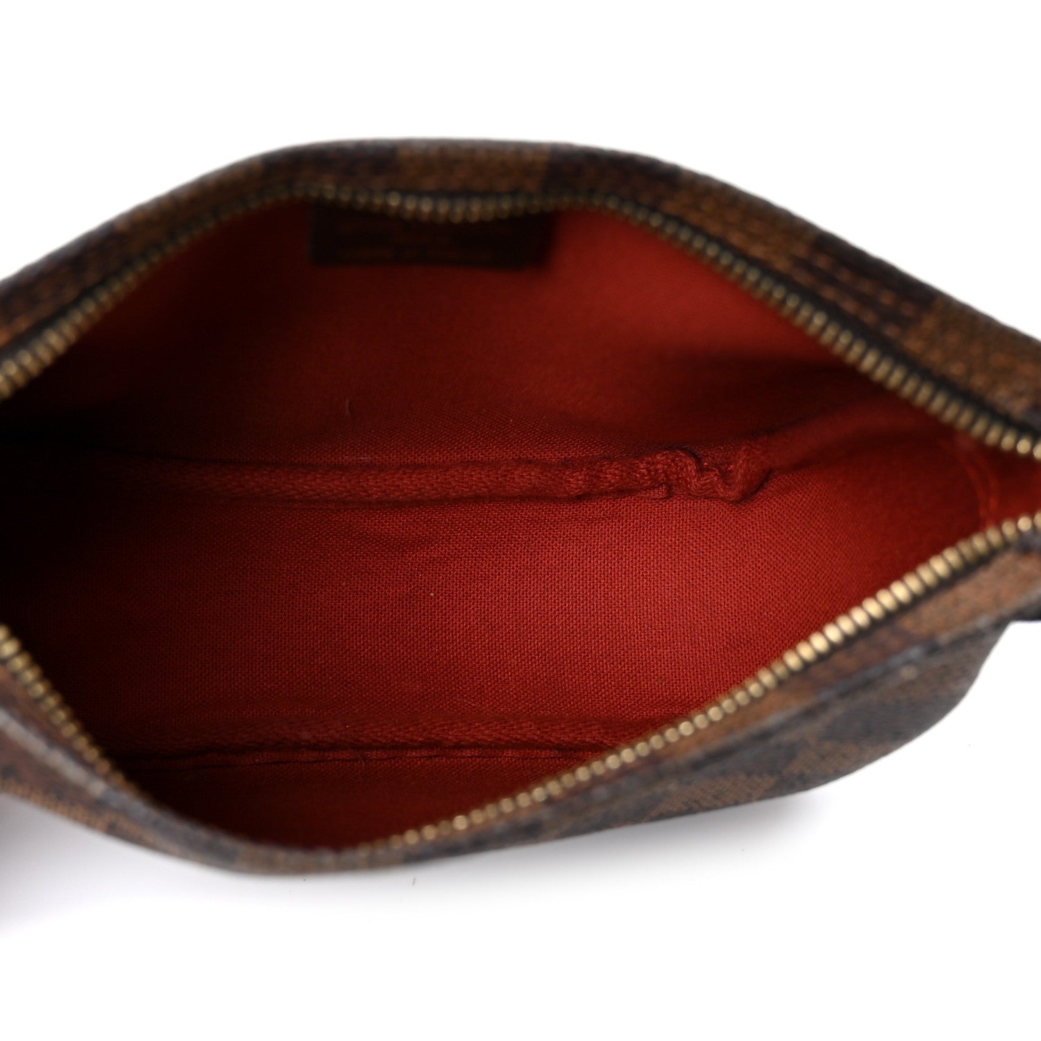 Damier Ebene Trousse Make Up Bag Pochette