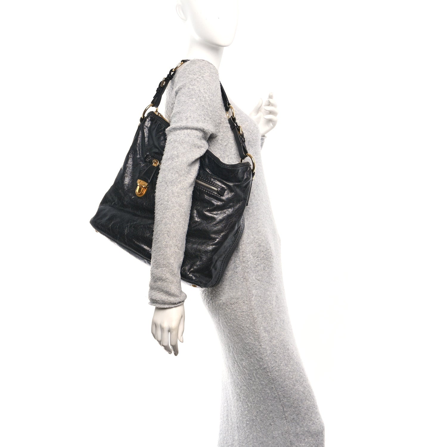 Vitello Shine Hobo Black