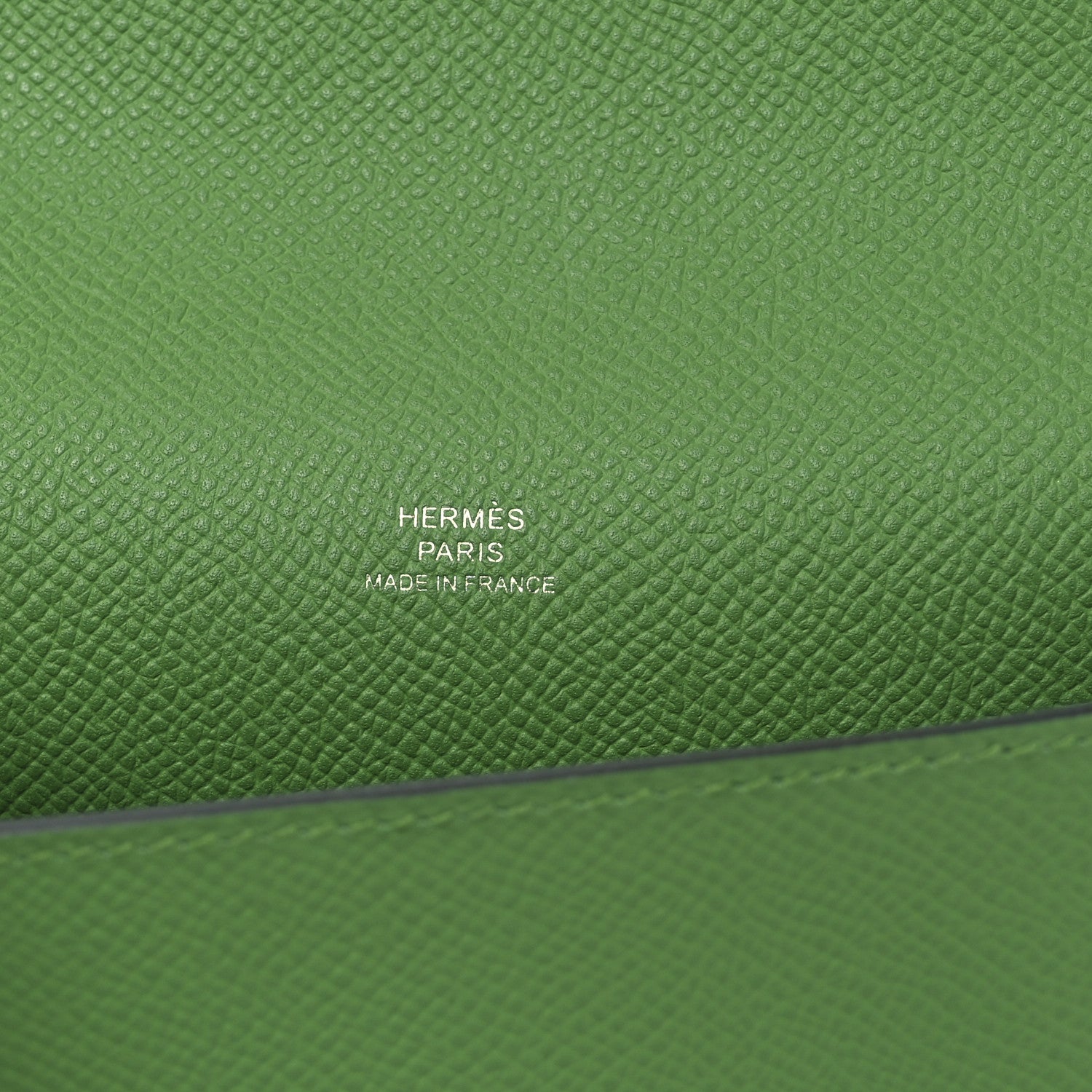 Epsom Hermesnap Wallet Vert Yucca