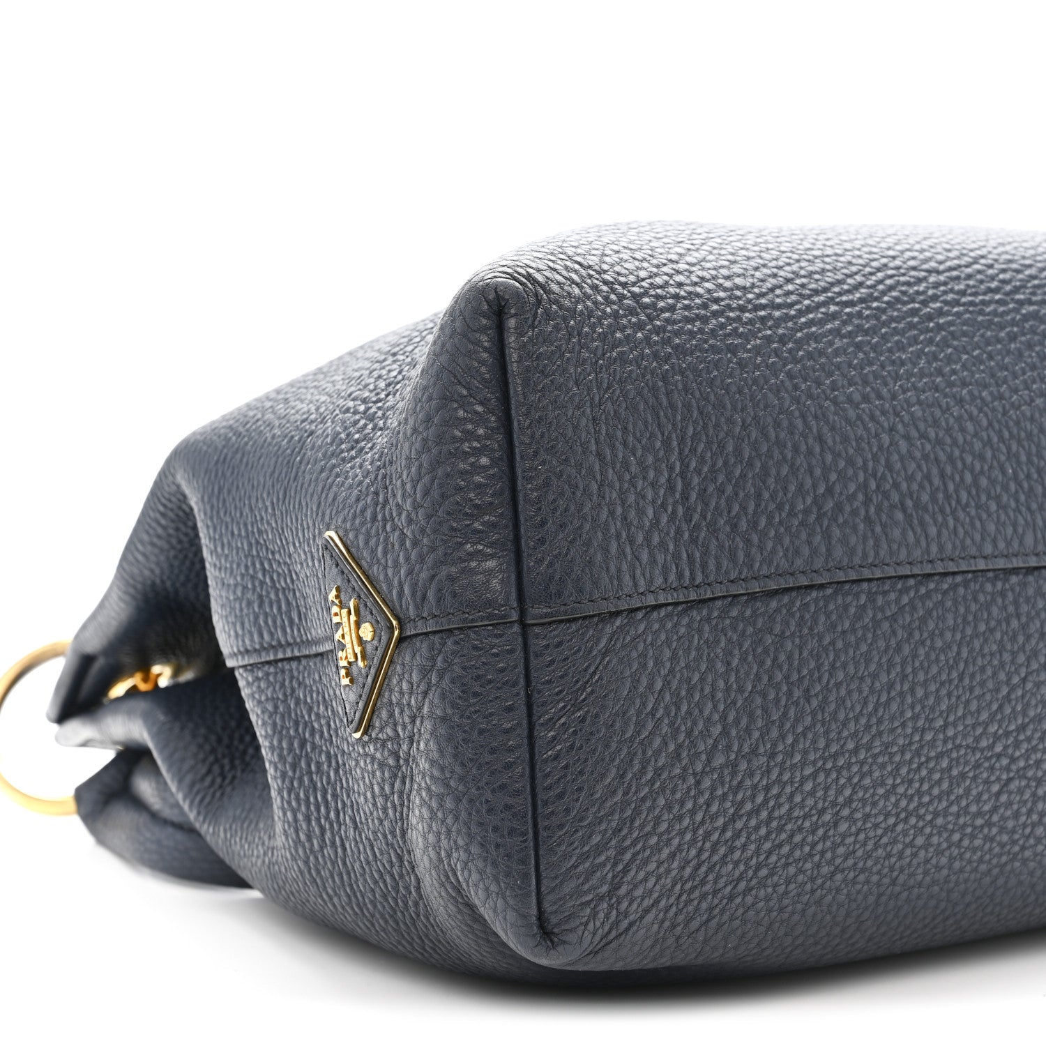 Vitello Phenix Embossed Logo Hobo Baltico