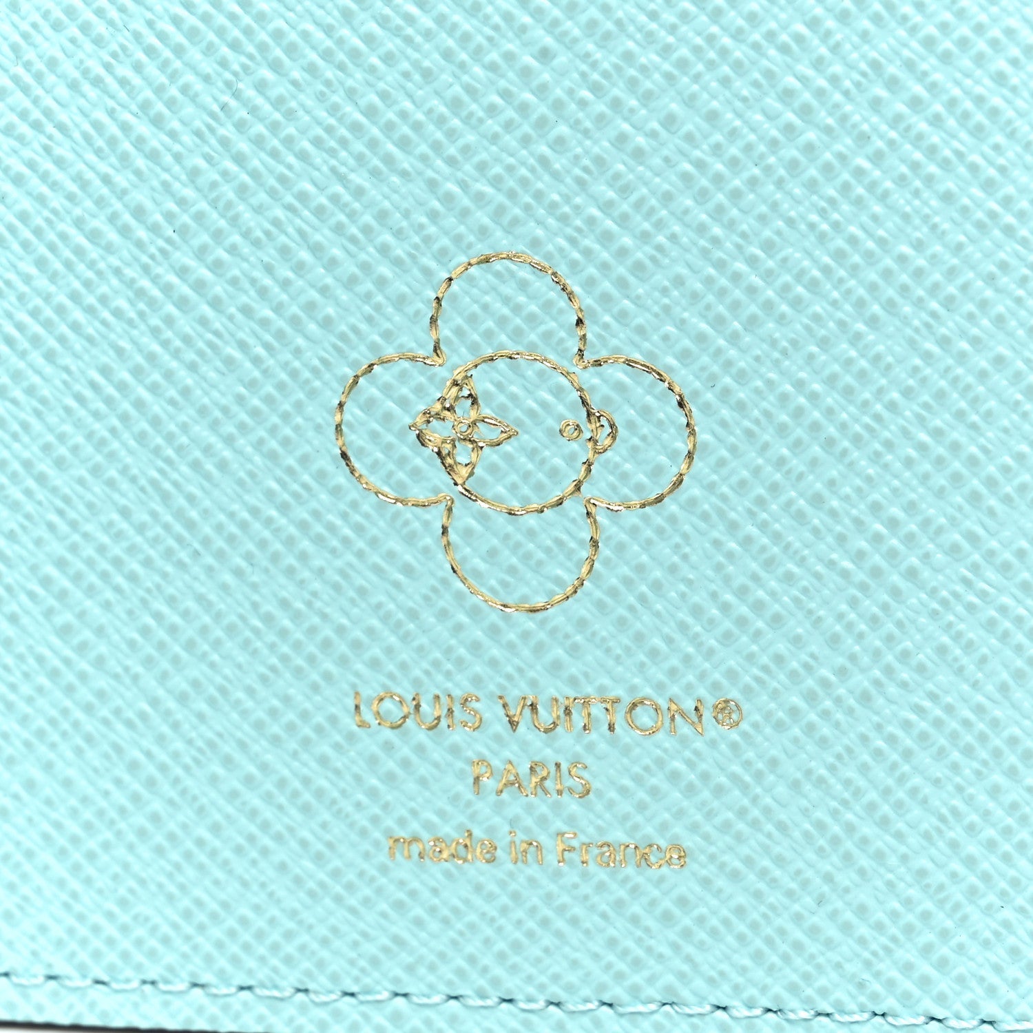 Monogram 2025 Christmas Animation Passport Cover Azur Frost