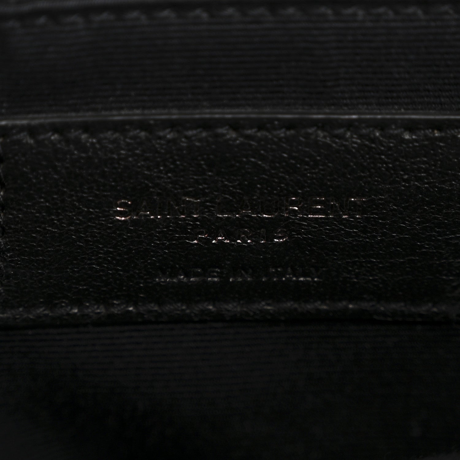 Crinkled Calfskin Matelasse Monogram Medium Niki Chain Satchel Black