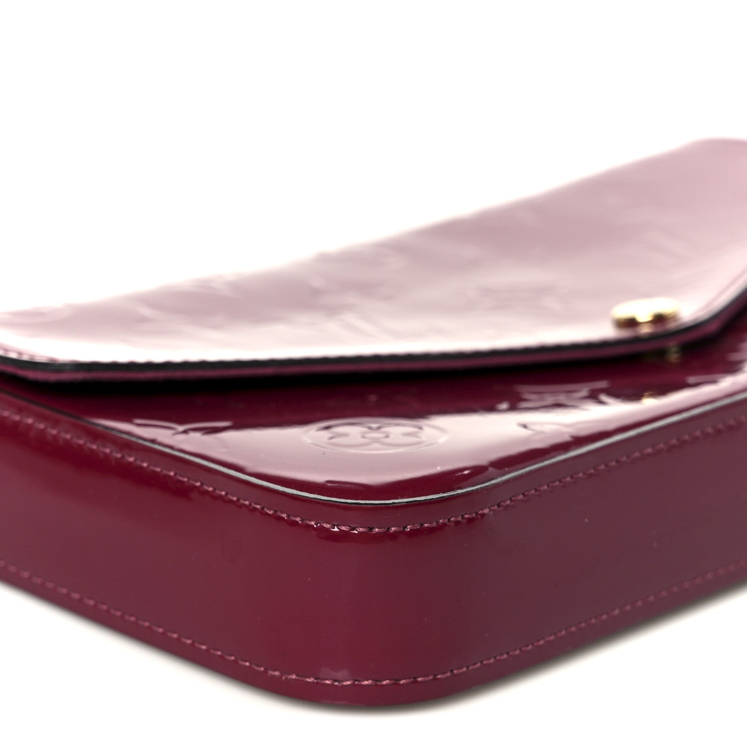 Vernis Felicie Chain Wallet Magenta