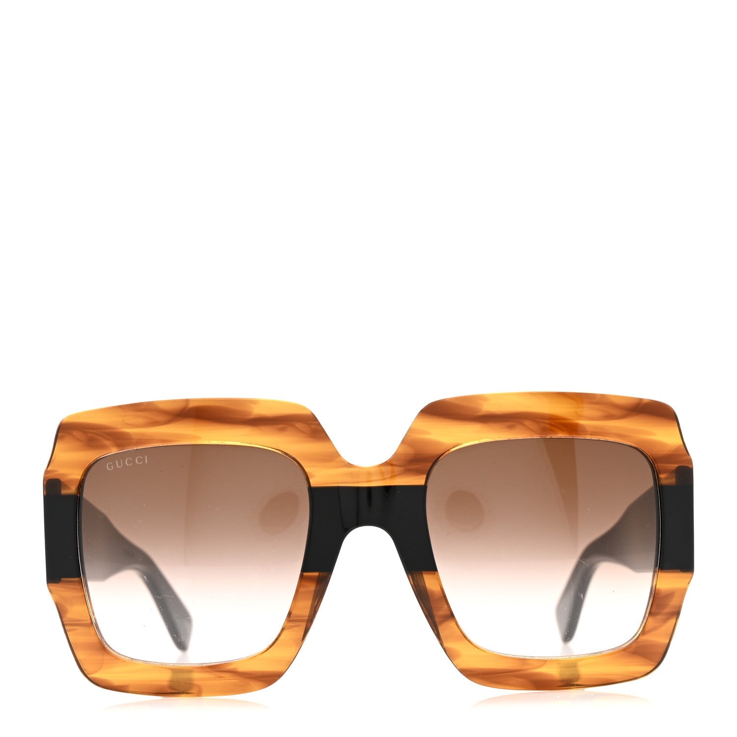Square Frame GG0178S Sunglasses Havana