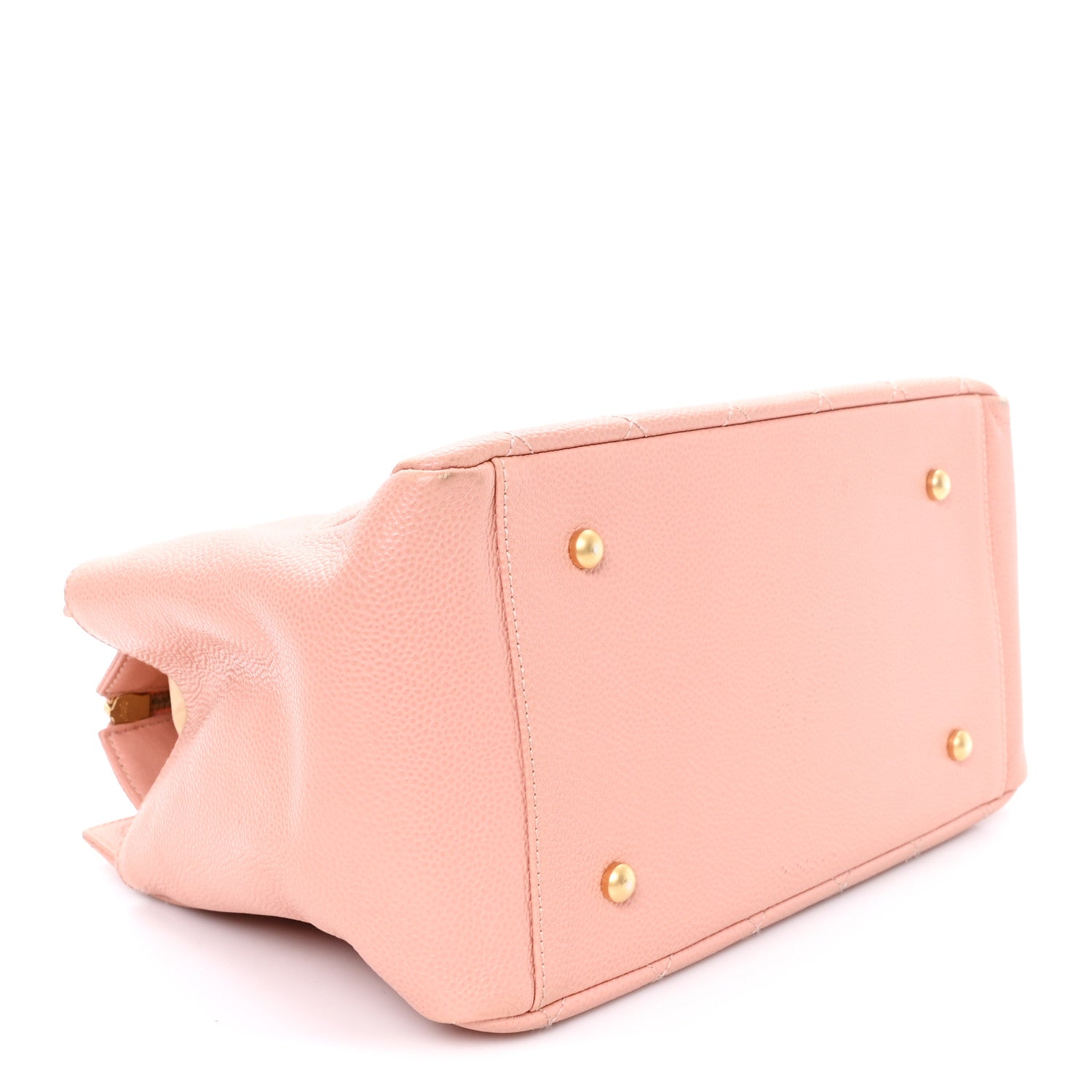 Caviar Quilted Petit Timeless Shopping Tote PTT Pink