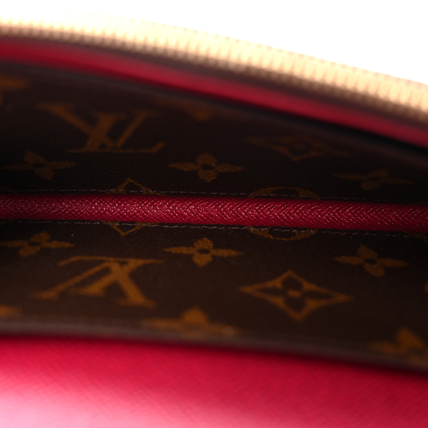 Monogram Emilie Wallet Fuchsia