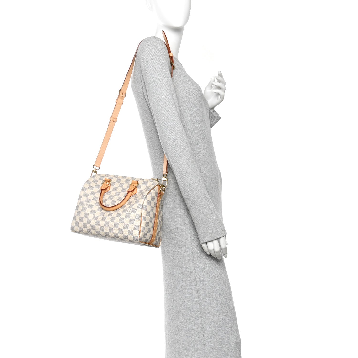 Damier Azur Speedy Bandouliere 25
