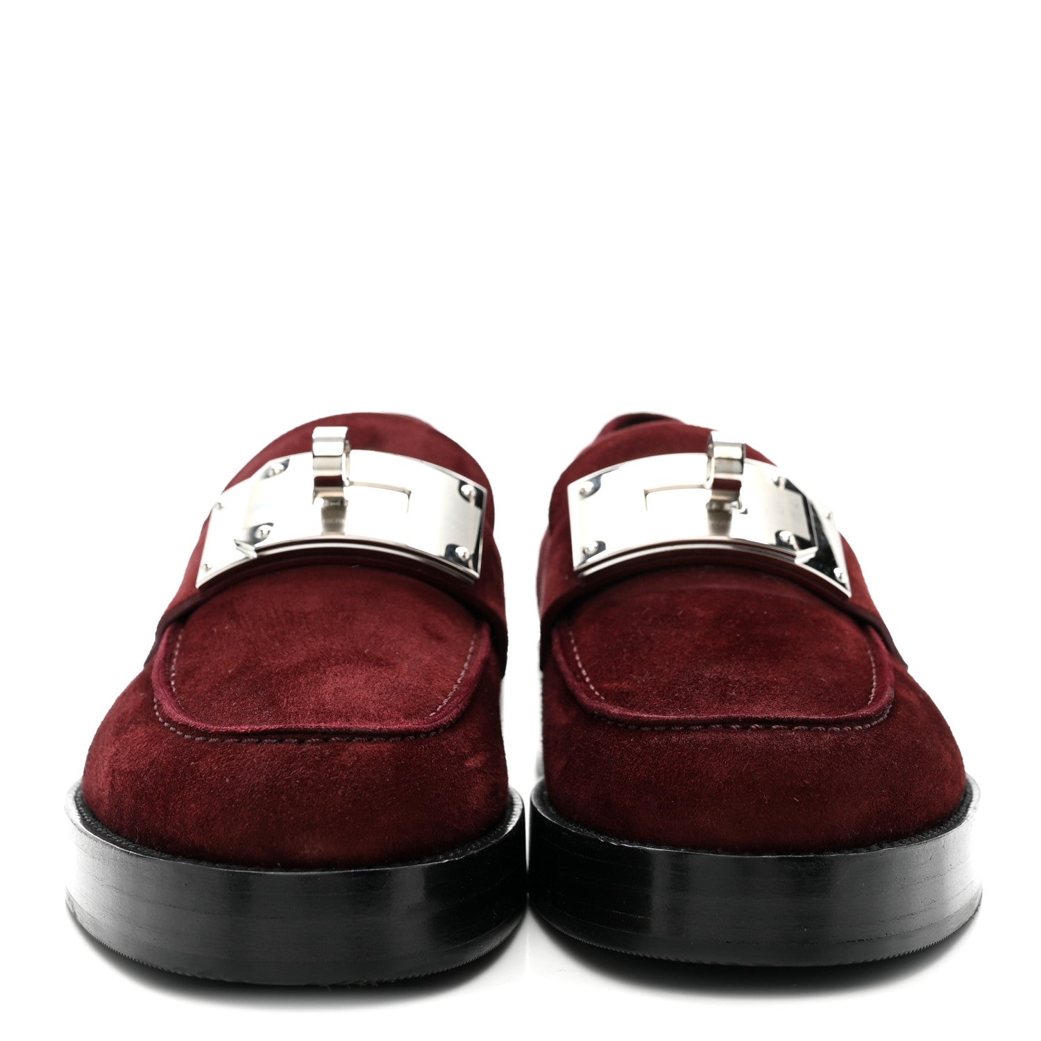 Suede Goatskin Womens Hot Loafer 38 Marron Mahogany