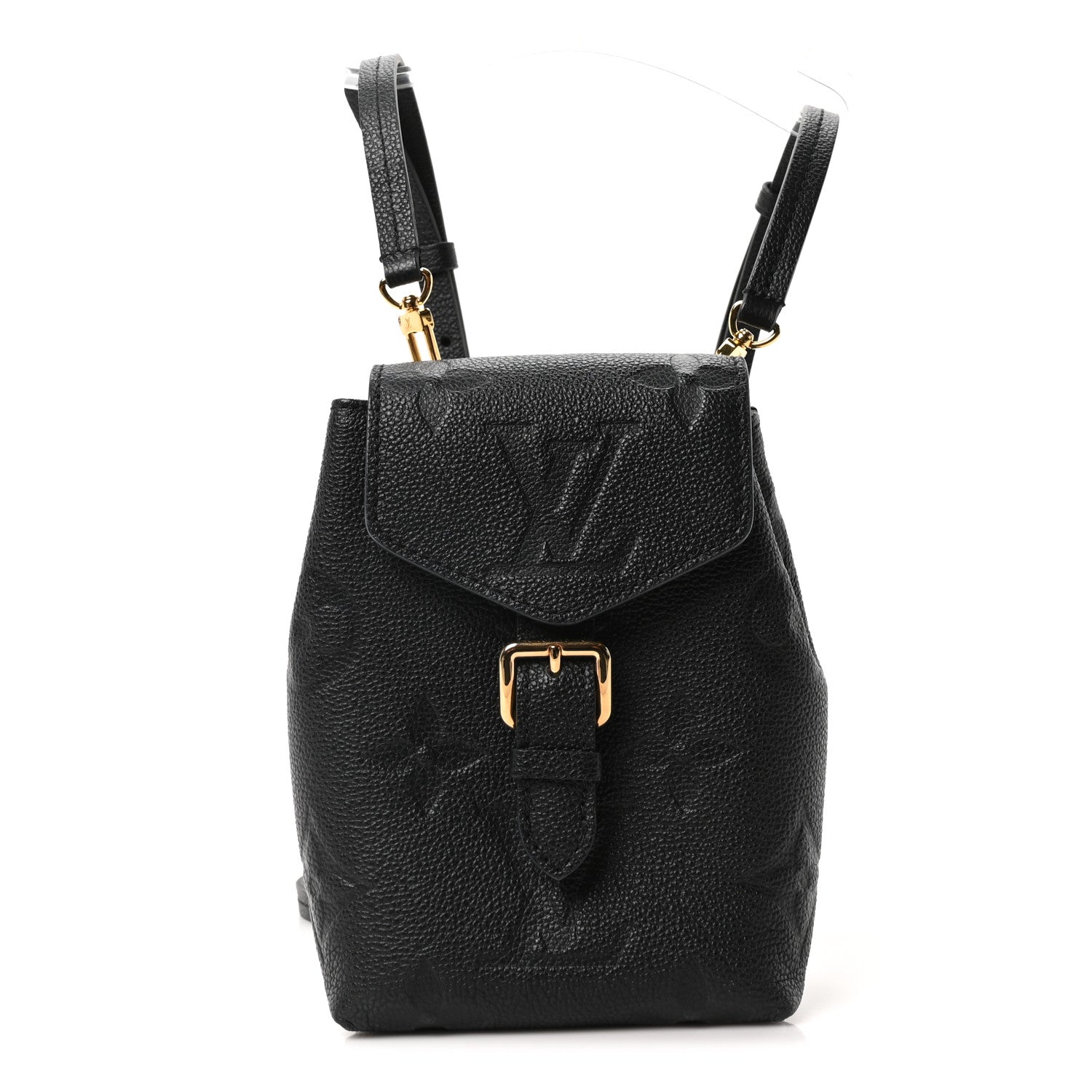 Empreinte Monogram Giant Tiny Backpack Black