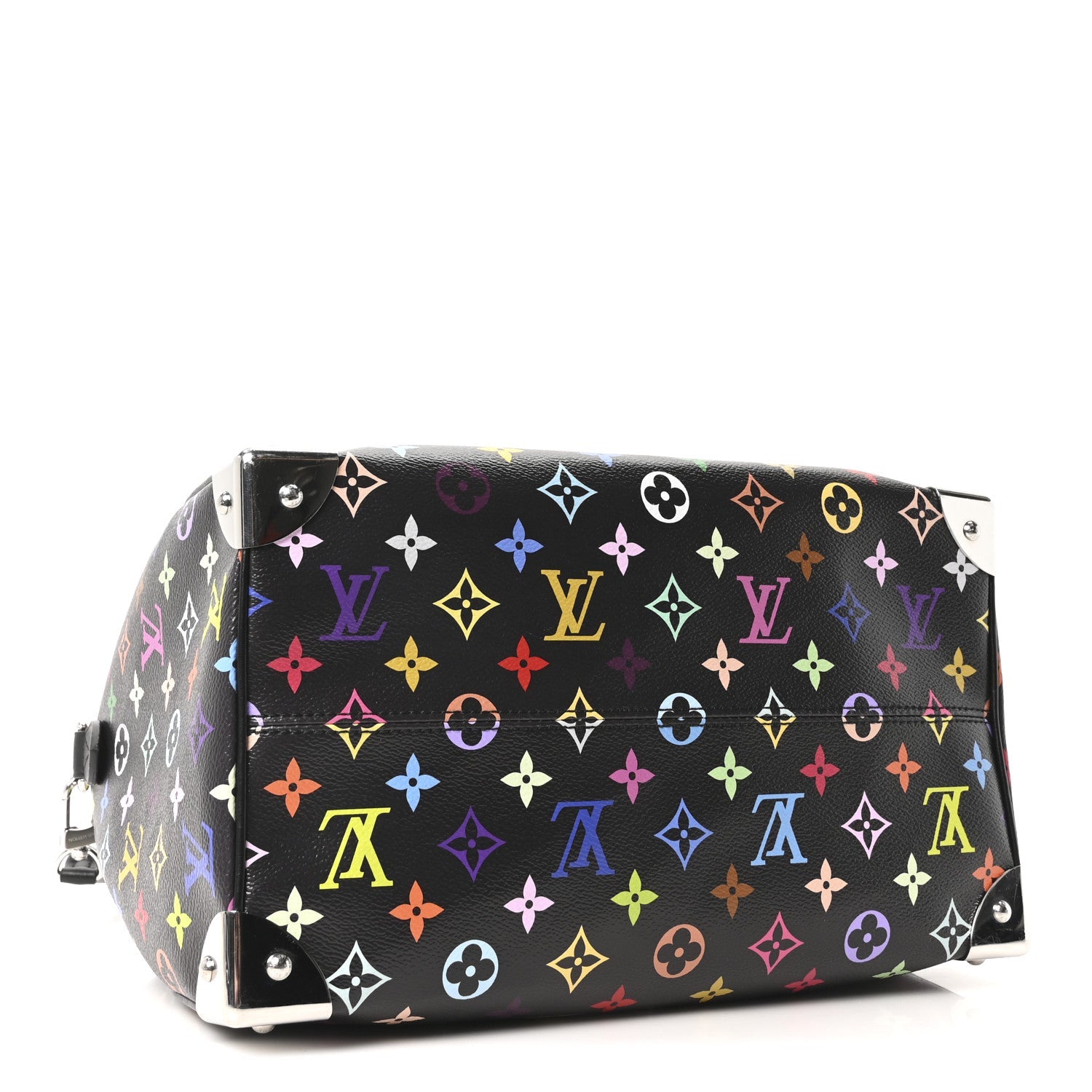 LV X TM Monogram Multicolor Speedy Soft 30 Black