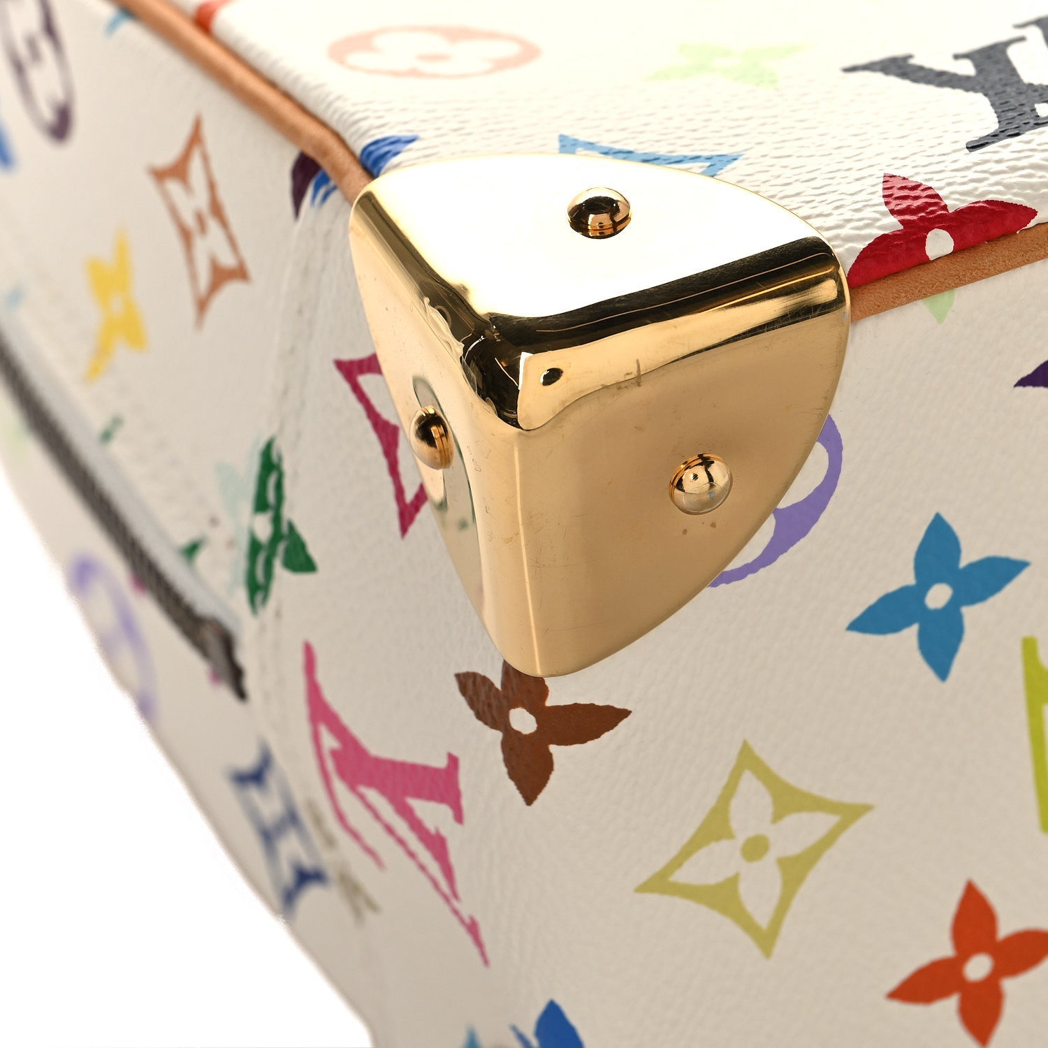 Monogram Multicolor Trouville White