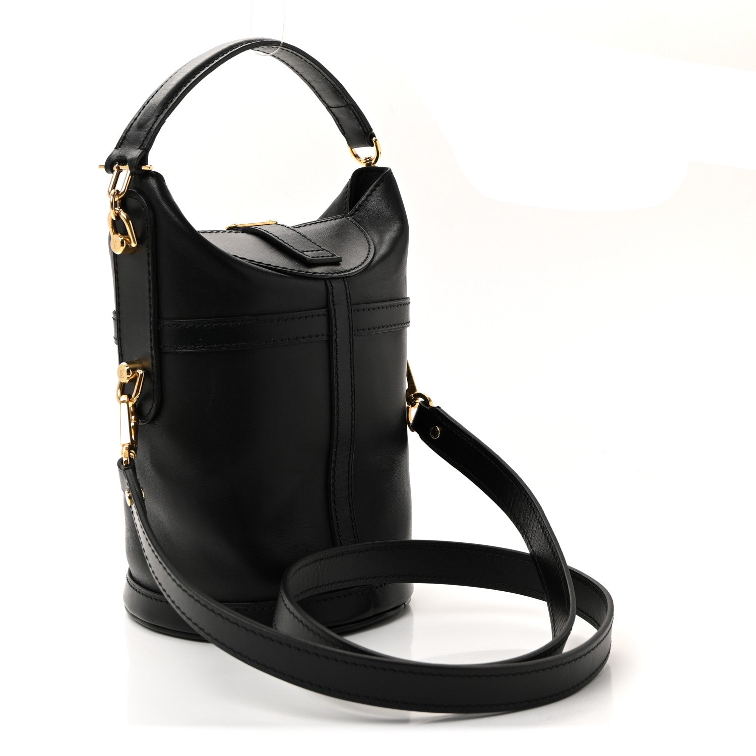 Calfskin Duffle Bag Black