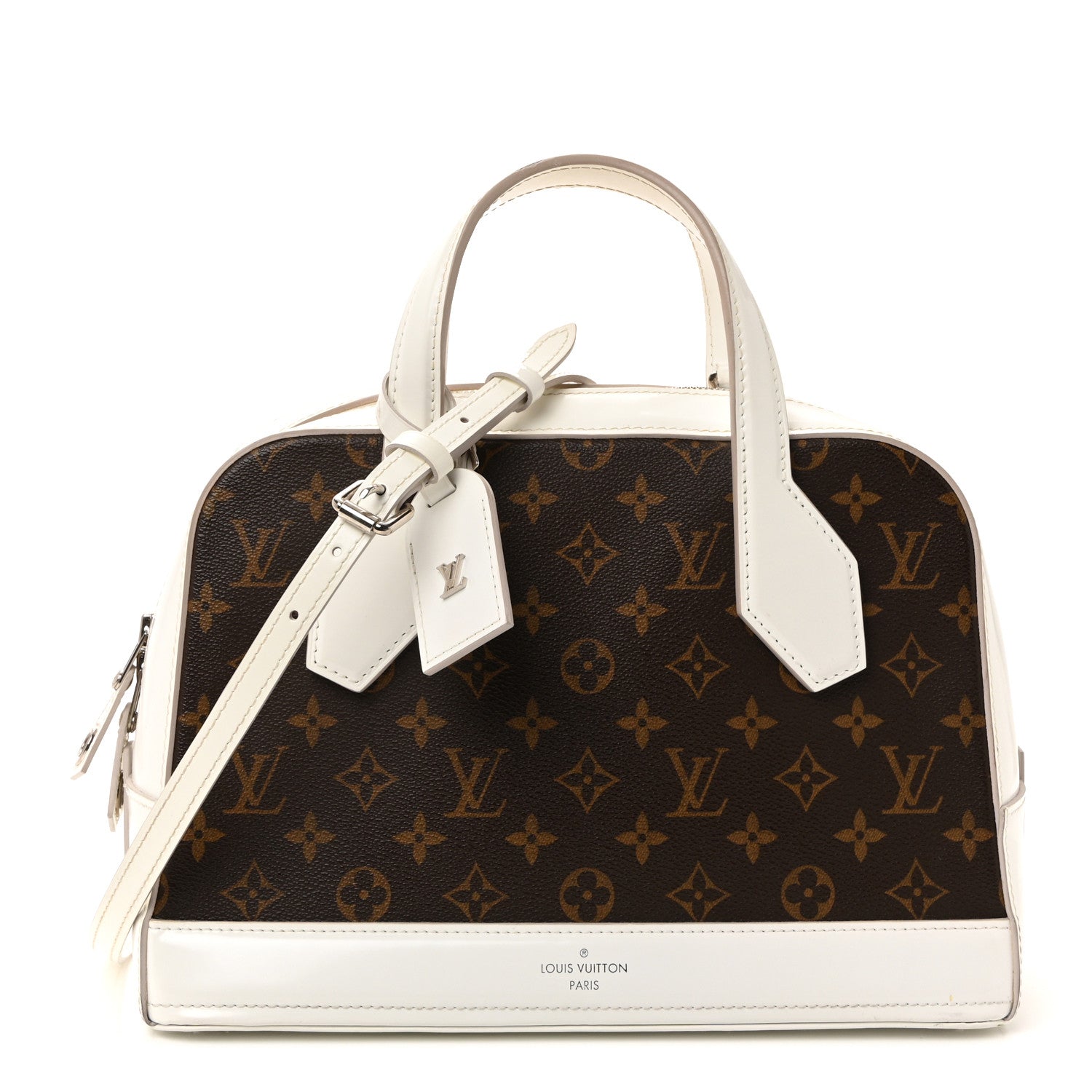 Monogram Dora PM White