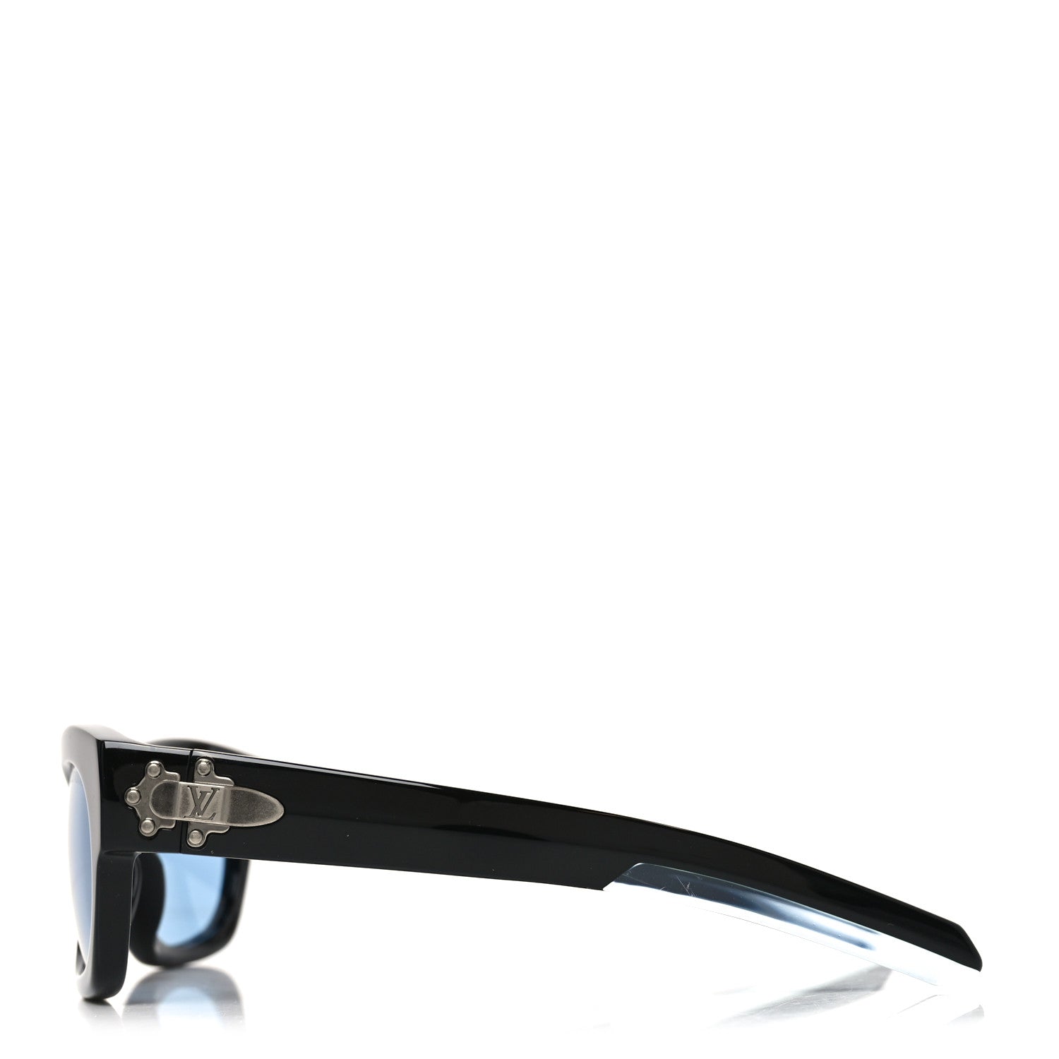 Acetate Frog Round Square Sunglasses Z3089U Black Blue
