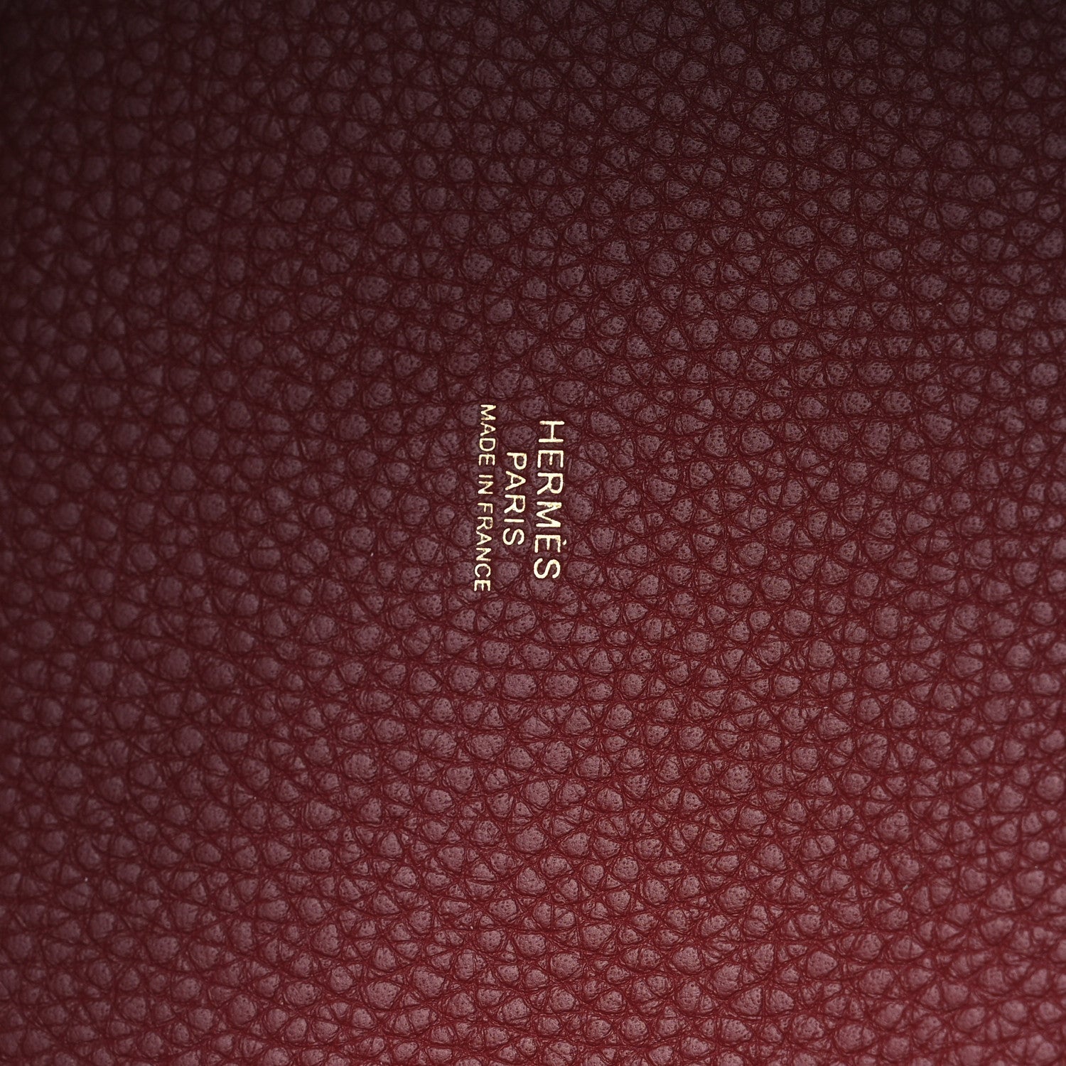 Taurillon Clemence Picotin Lock 18 PM Rouge H