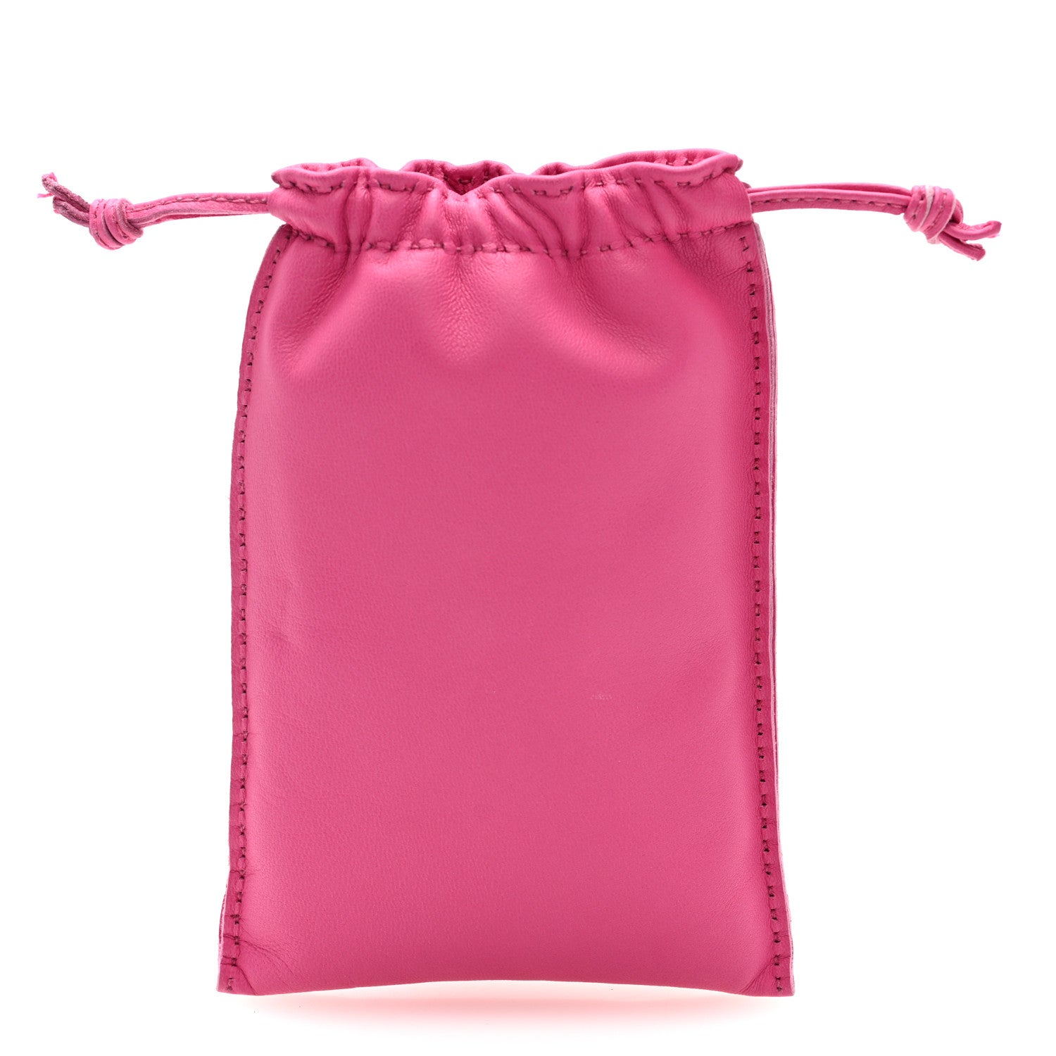 Milo Lambskin Pilo Pouch  Rose Mexico